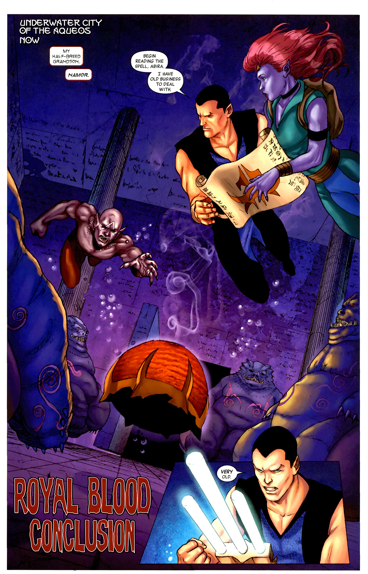 Read online Namor: The First Mutant comic -  Issue #4 - 4