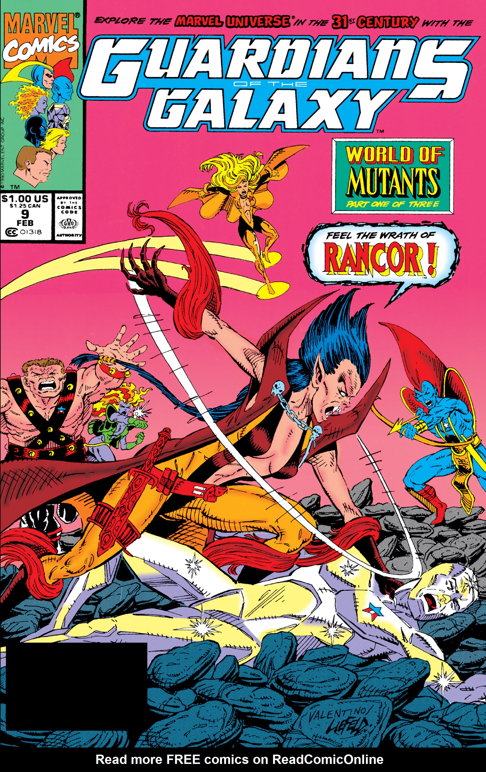 Read online Guardians of the Galaxy (1990) comic -  Issue # _TPB Guardians of the Galaxy by Jim Valentino 2 (Part 1) - 25
