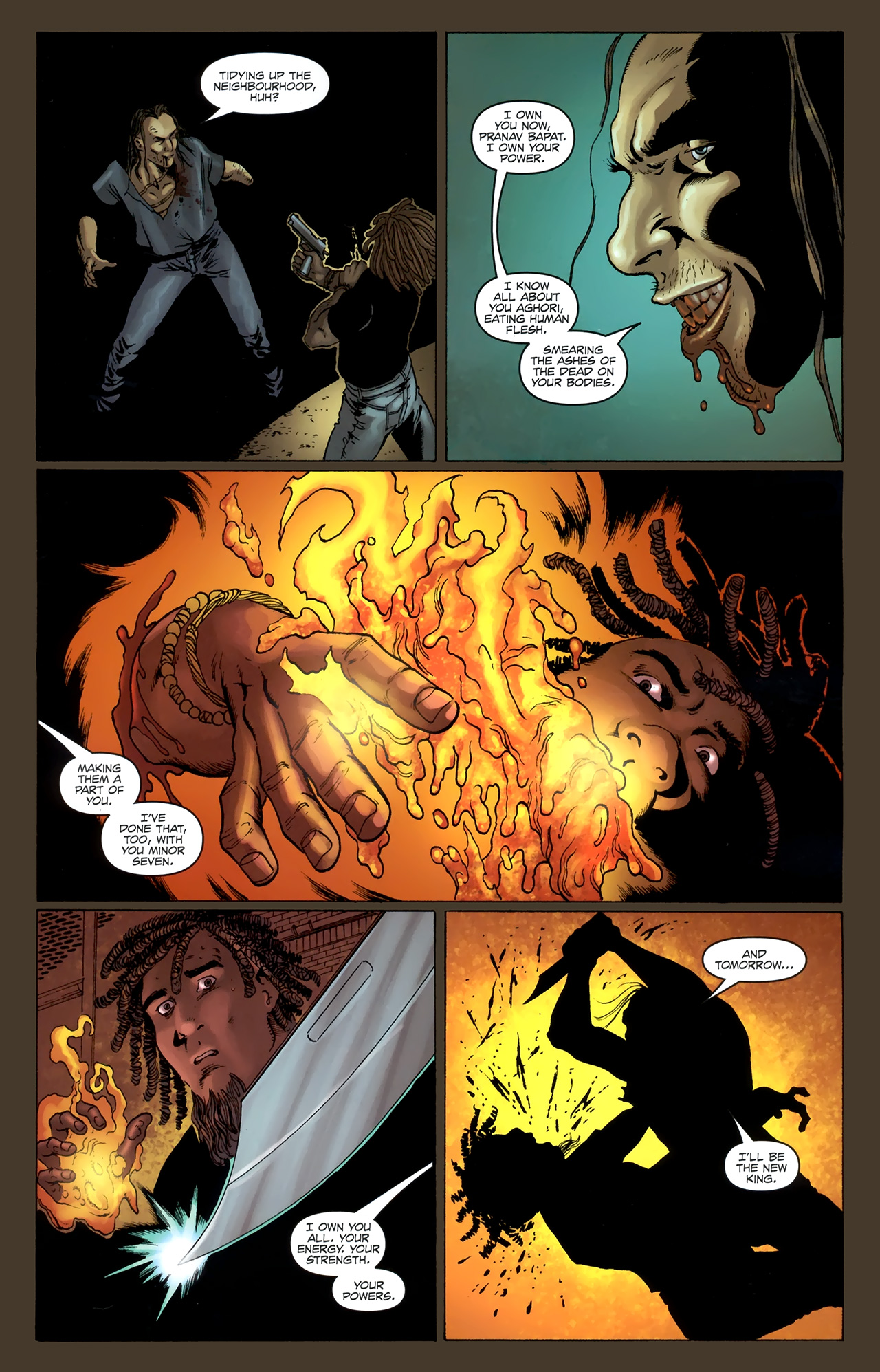 Read online Gravel comic -  Issue #20 - 22