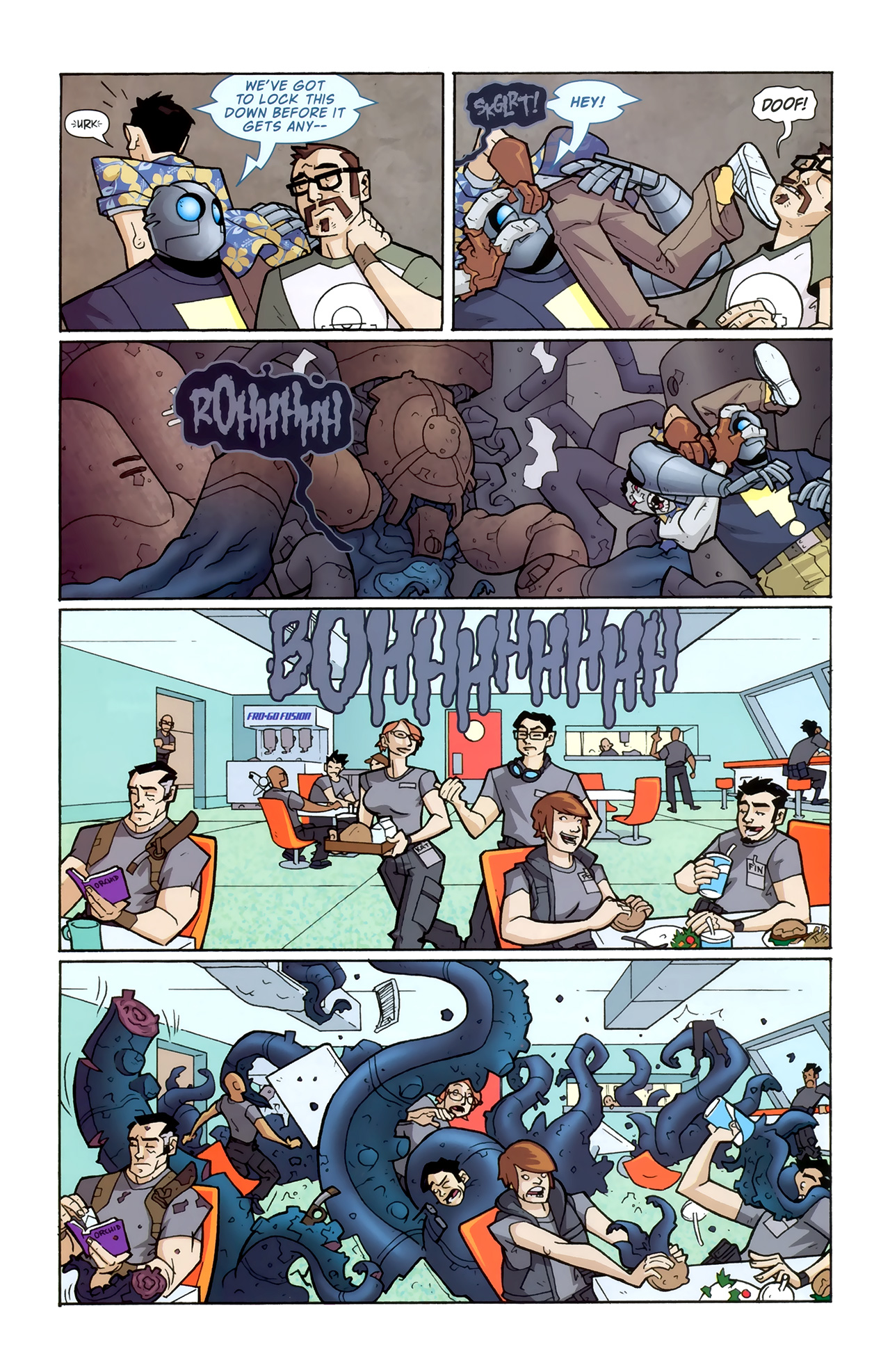 Read online Atomic Robo and the Shadow From Beyond Time comic -  Issue #5 - 10