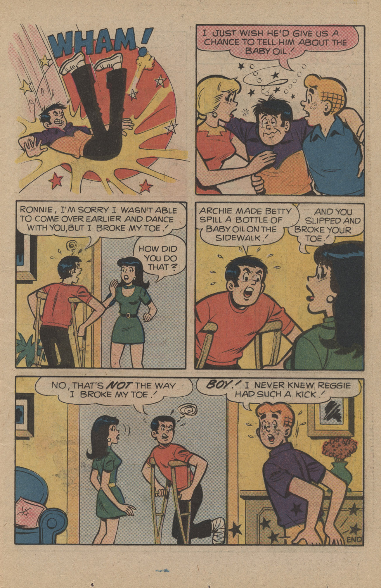 Read online Reggie and Me (1966) comic -  Issue #89 - 7