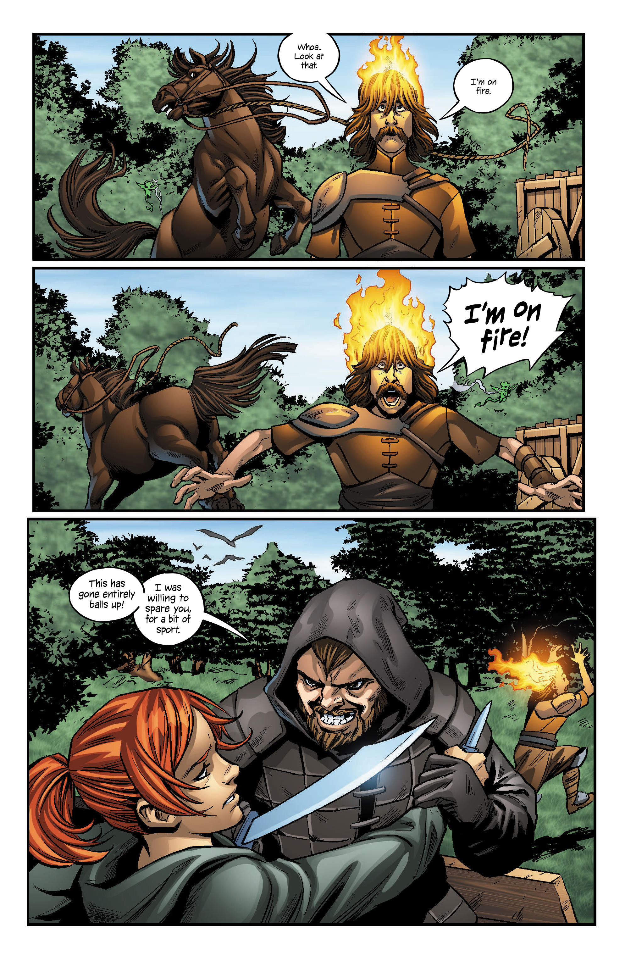 Read online Lark's Killer comic -  Issue #7 - 11