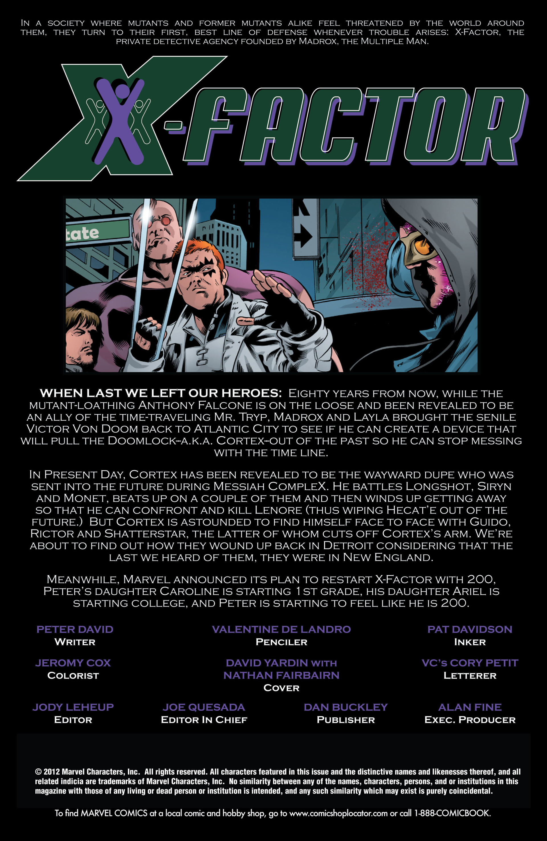 Read online X-Factor (2006) comic -  Issue #49 - 2