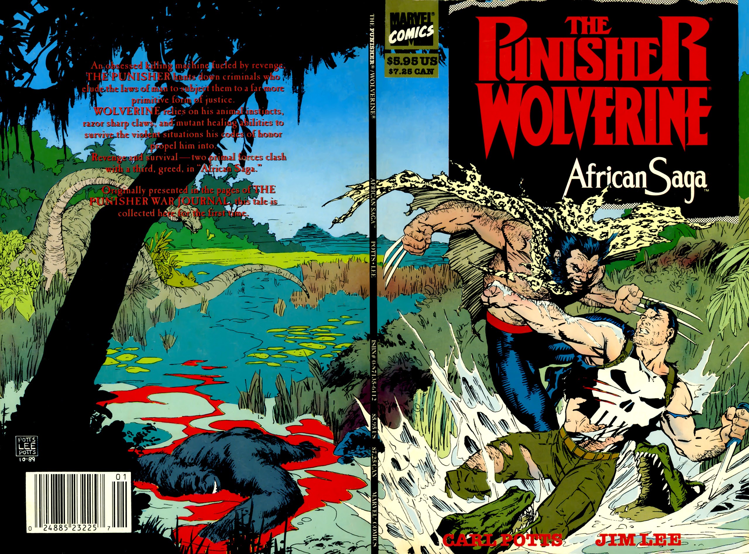 Read online The Punisher and Wolverine in African Saga comic -  Issue # Full - 1