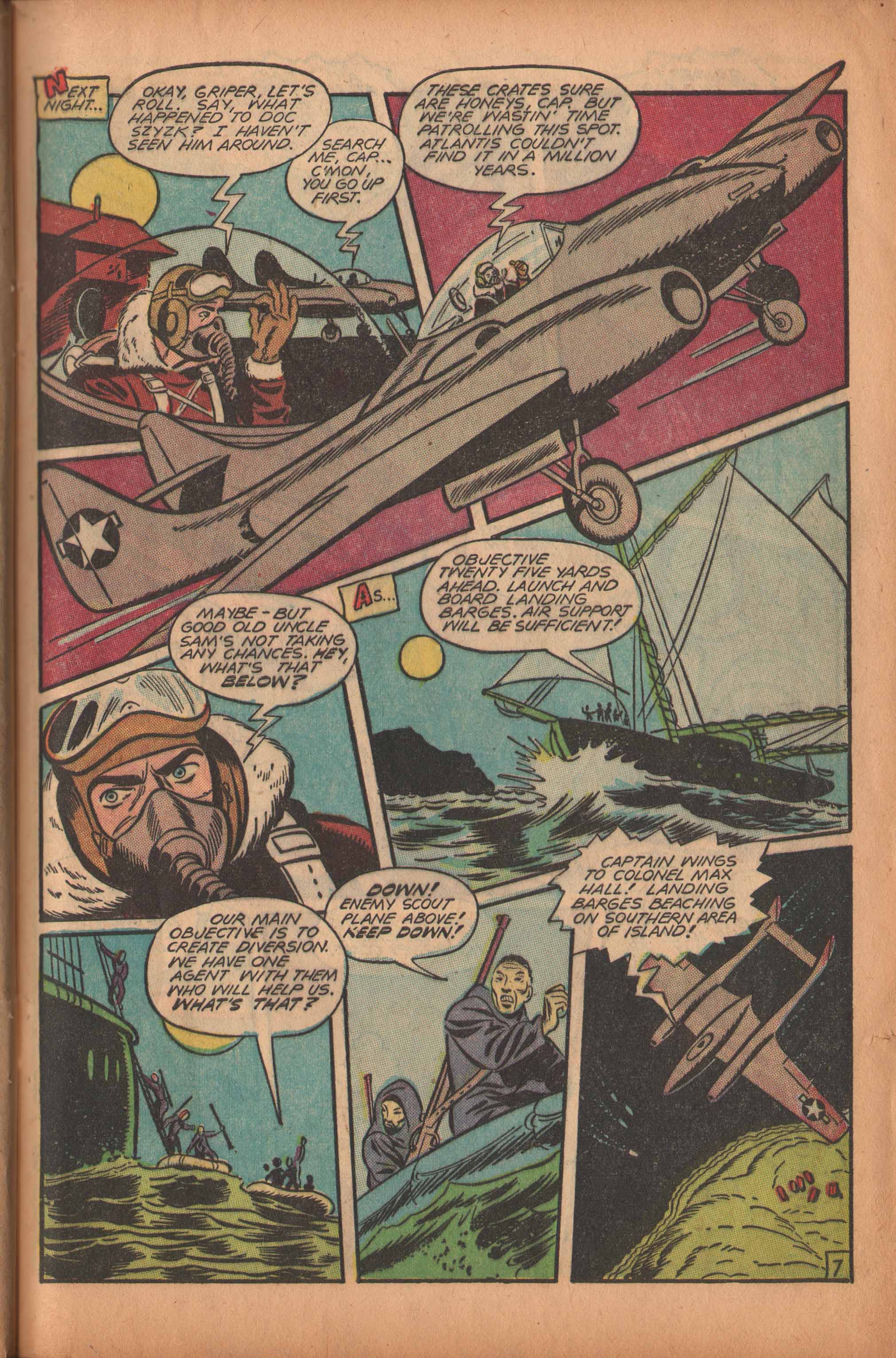 Read online Wings Comics comic -  Issue #87 - 9