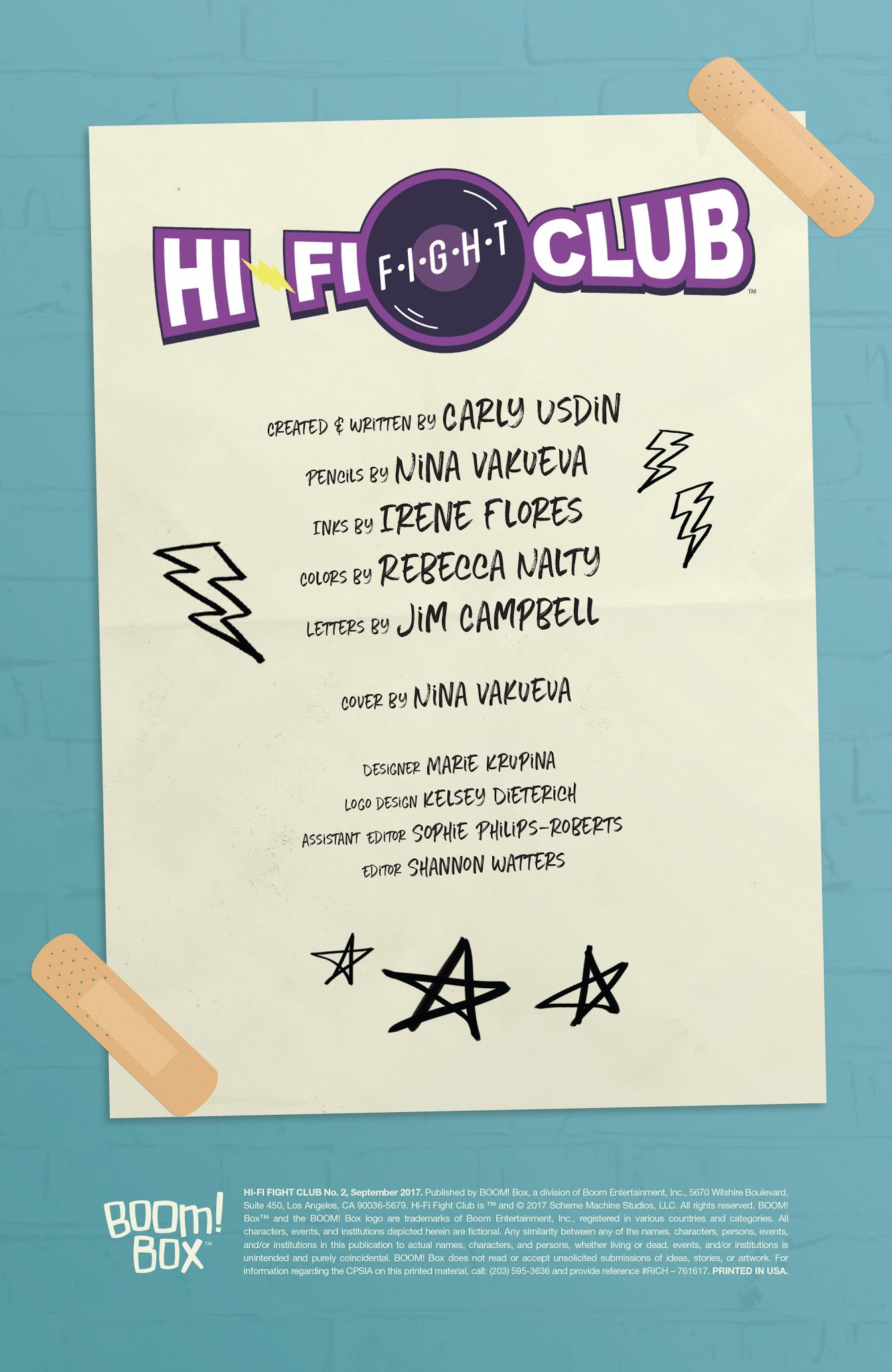 Read online Hi-Fi Fight Club comic -  Issue #2 - 2