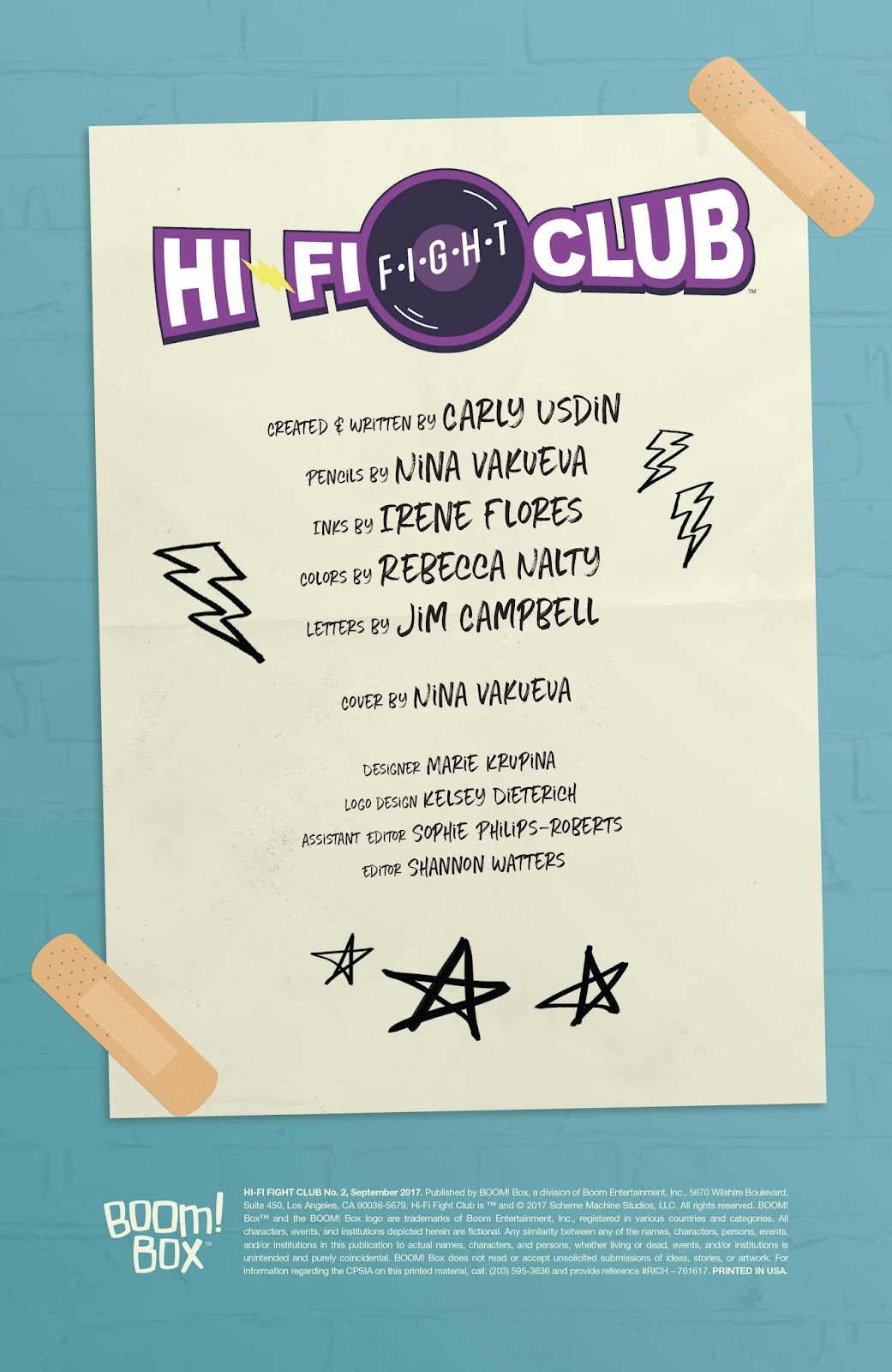 Hi-Fi Fight Club issue 2 - Page 2