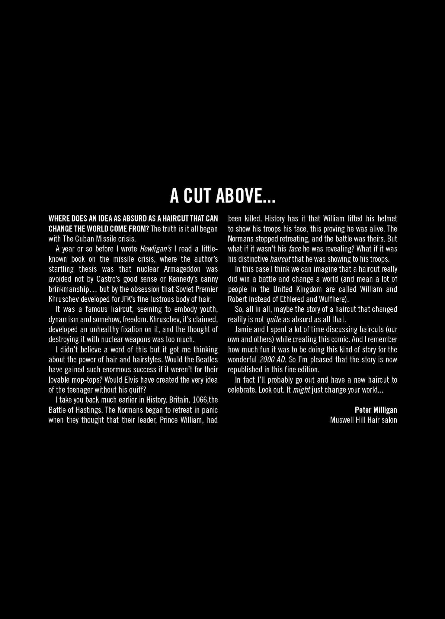 Read online Hewligan's Haircut comic -  Issue # TPB - 4