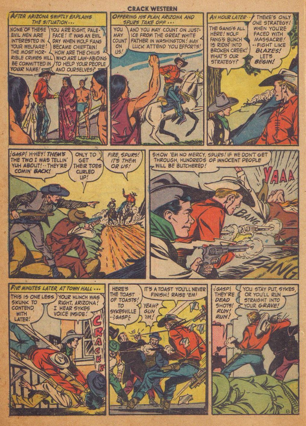 Read online Crack Western comic -  Issue #84 - 10