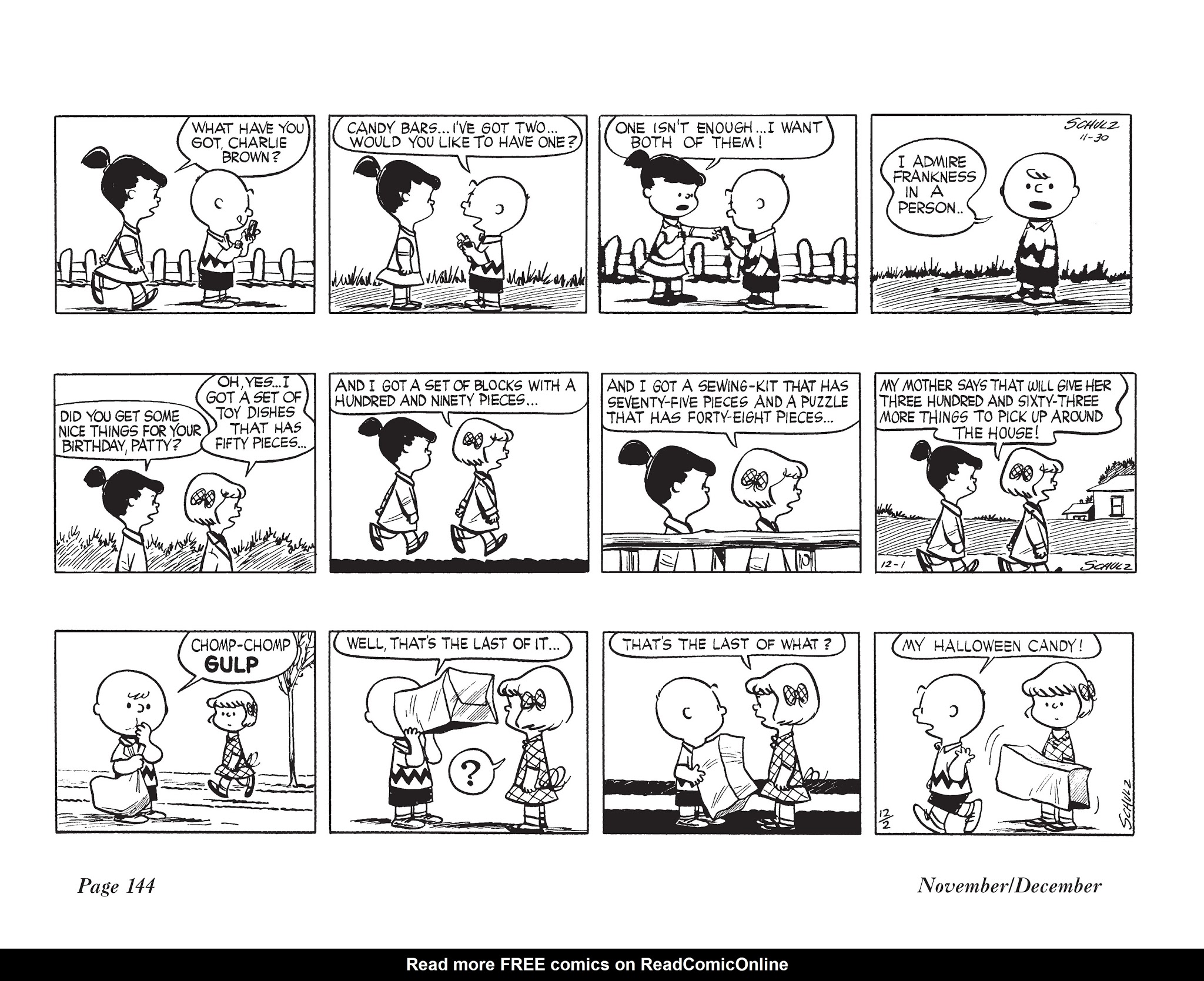 Read online The Complete Peanuts comic -  Issue # TPB 2 - 158