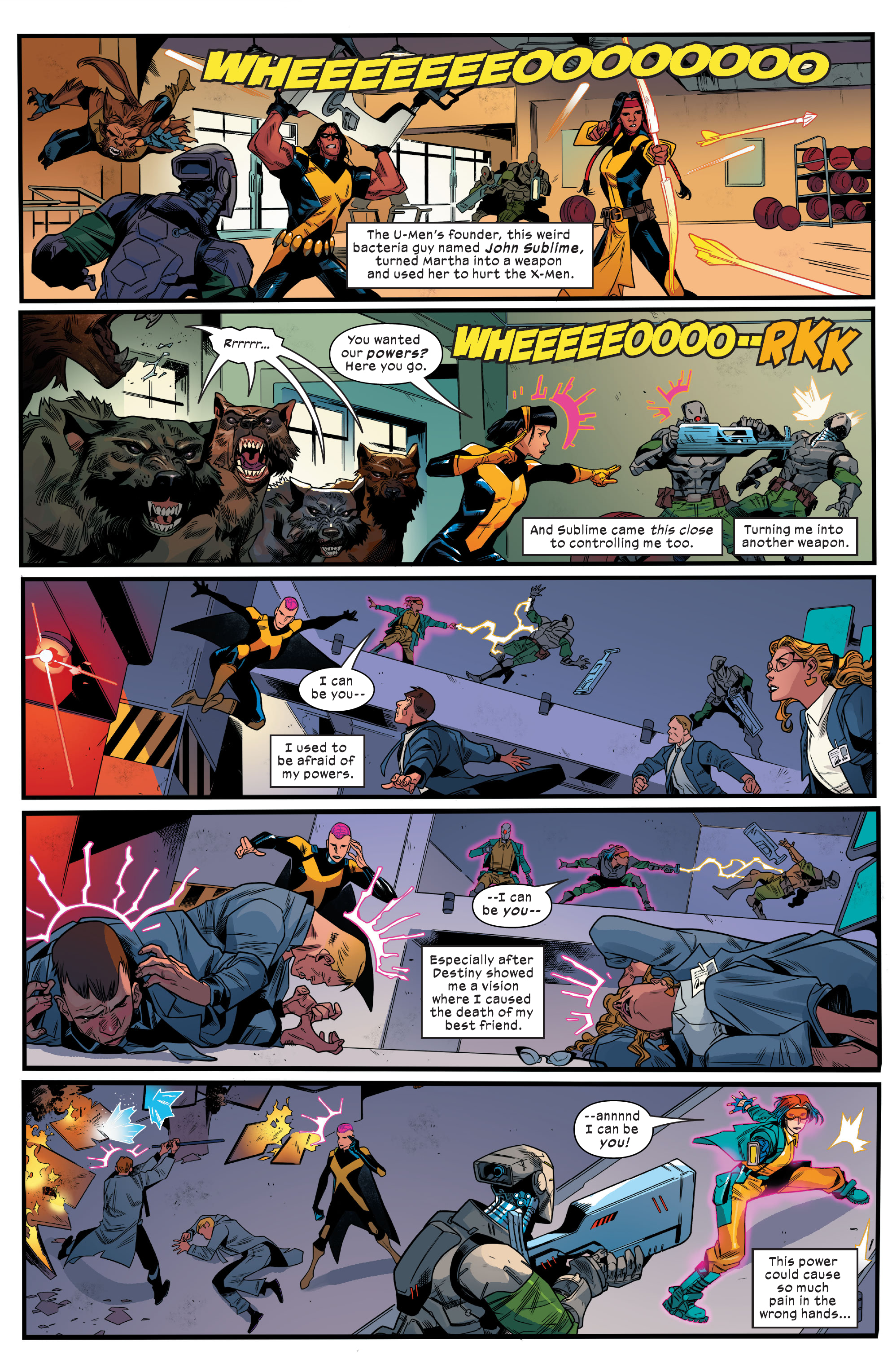 Read online New Mutants Lethal Legion comic -  Issue #1 - 4
