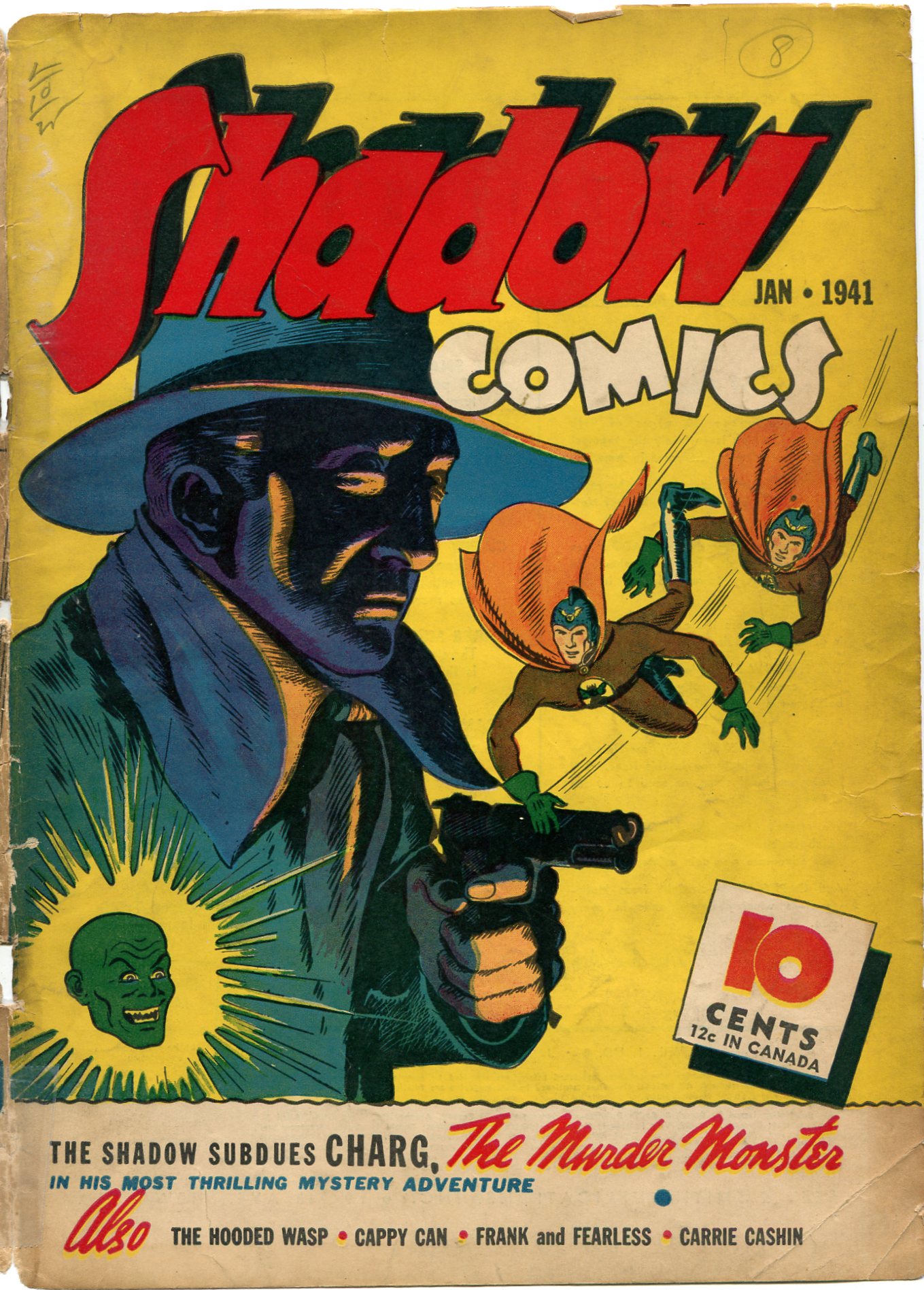Read online Shadow Comics comic -  Issue #8 - 1