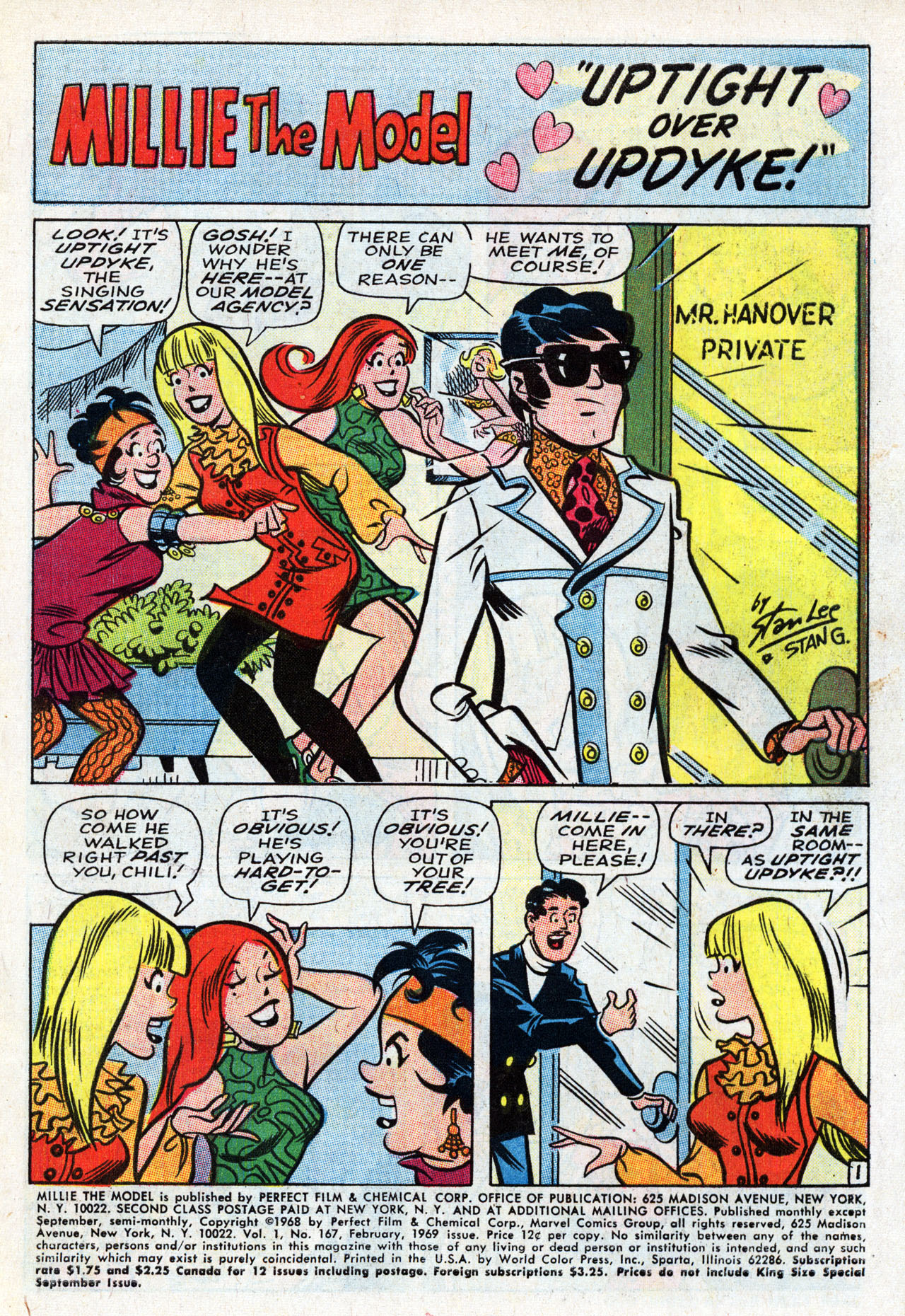 Read online Millie the Model comic -  Issue #167 - 3