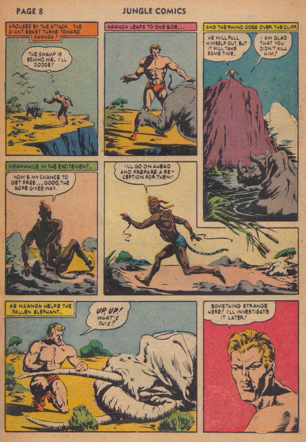 Read online Jungle Comics comic -  Issue #29 - 9