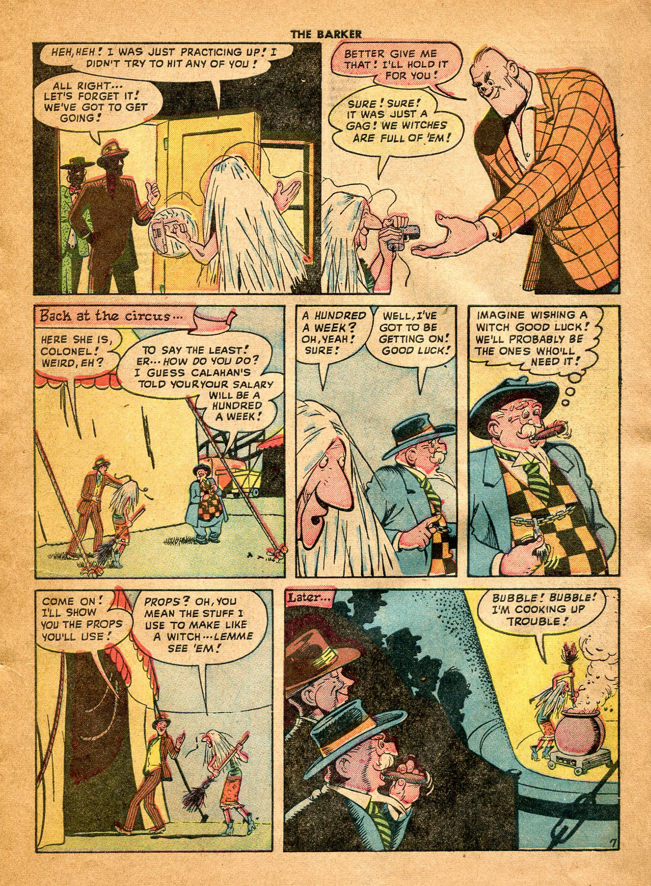 Read online Barker comic -  Issue #9 - 9