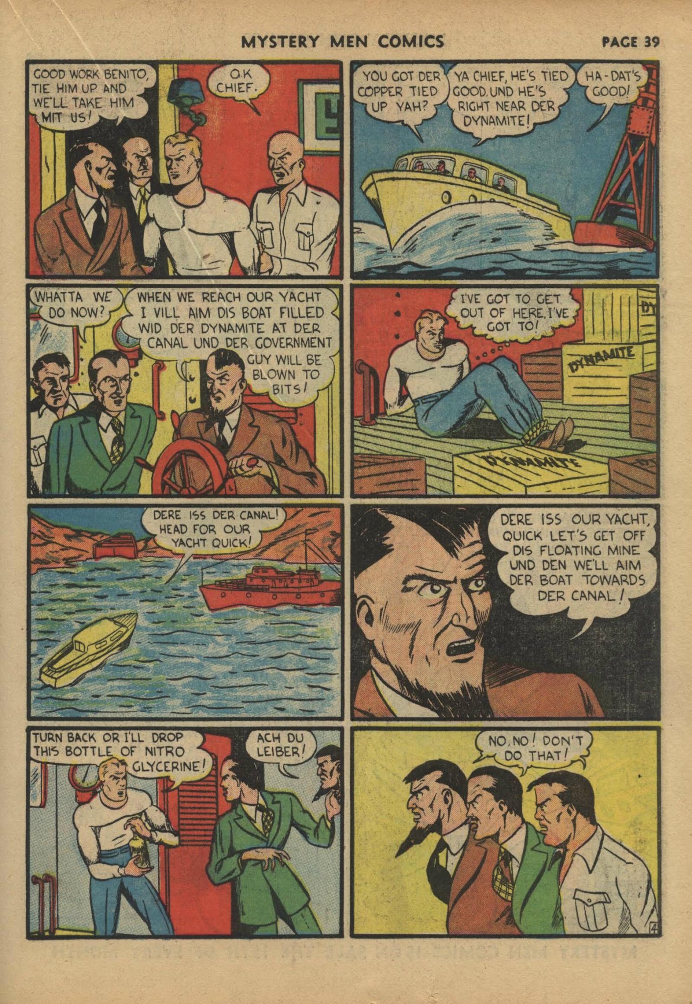 Read online Mystery Men Comics comic -  Issue #17 - 41