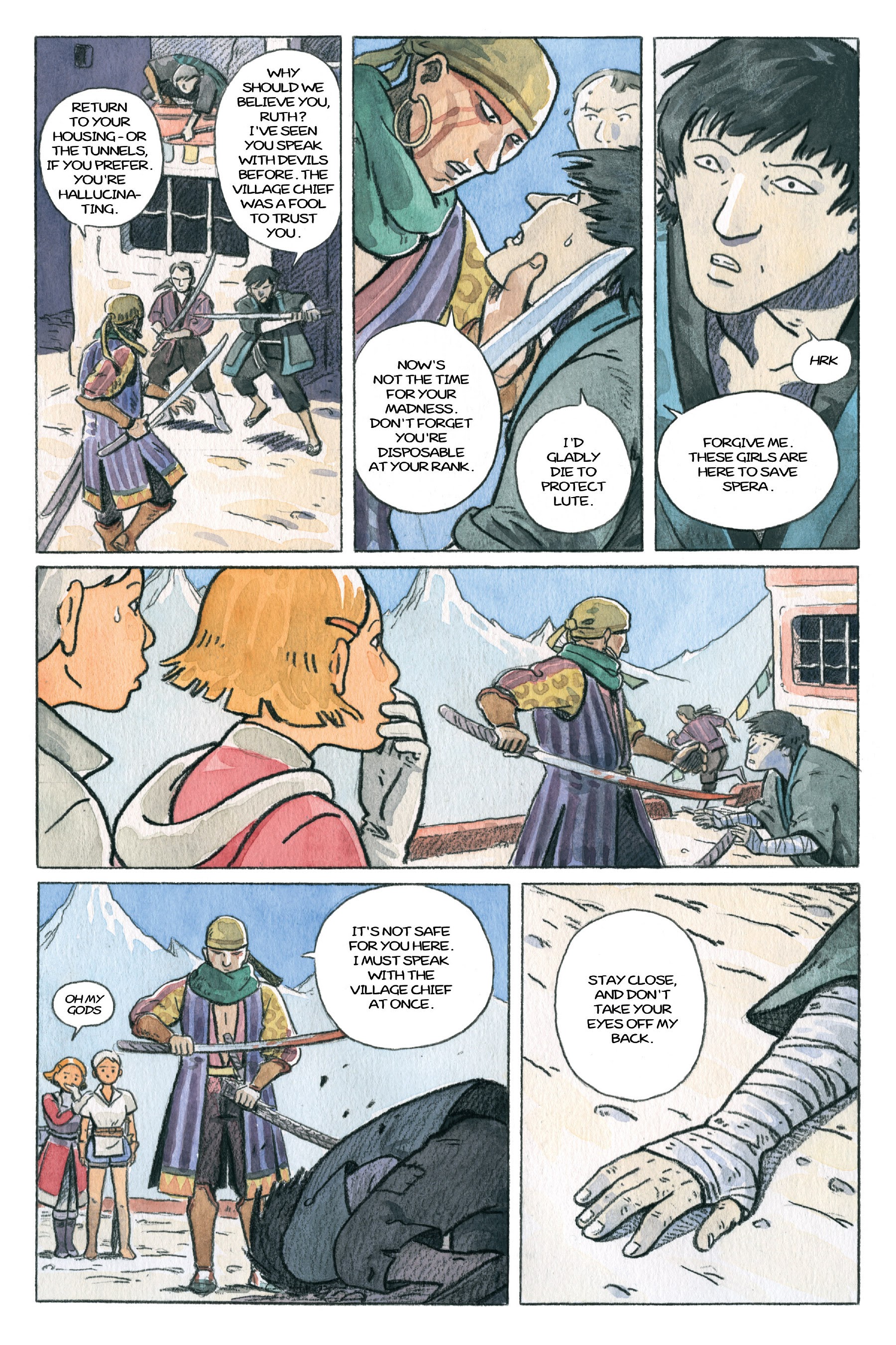 Read online Spera: Ascension of the Starless comic -  Issue # TPB 1 (Part 1) - 42