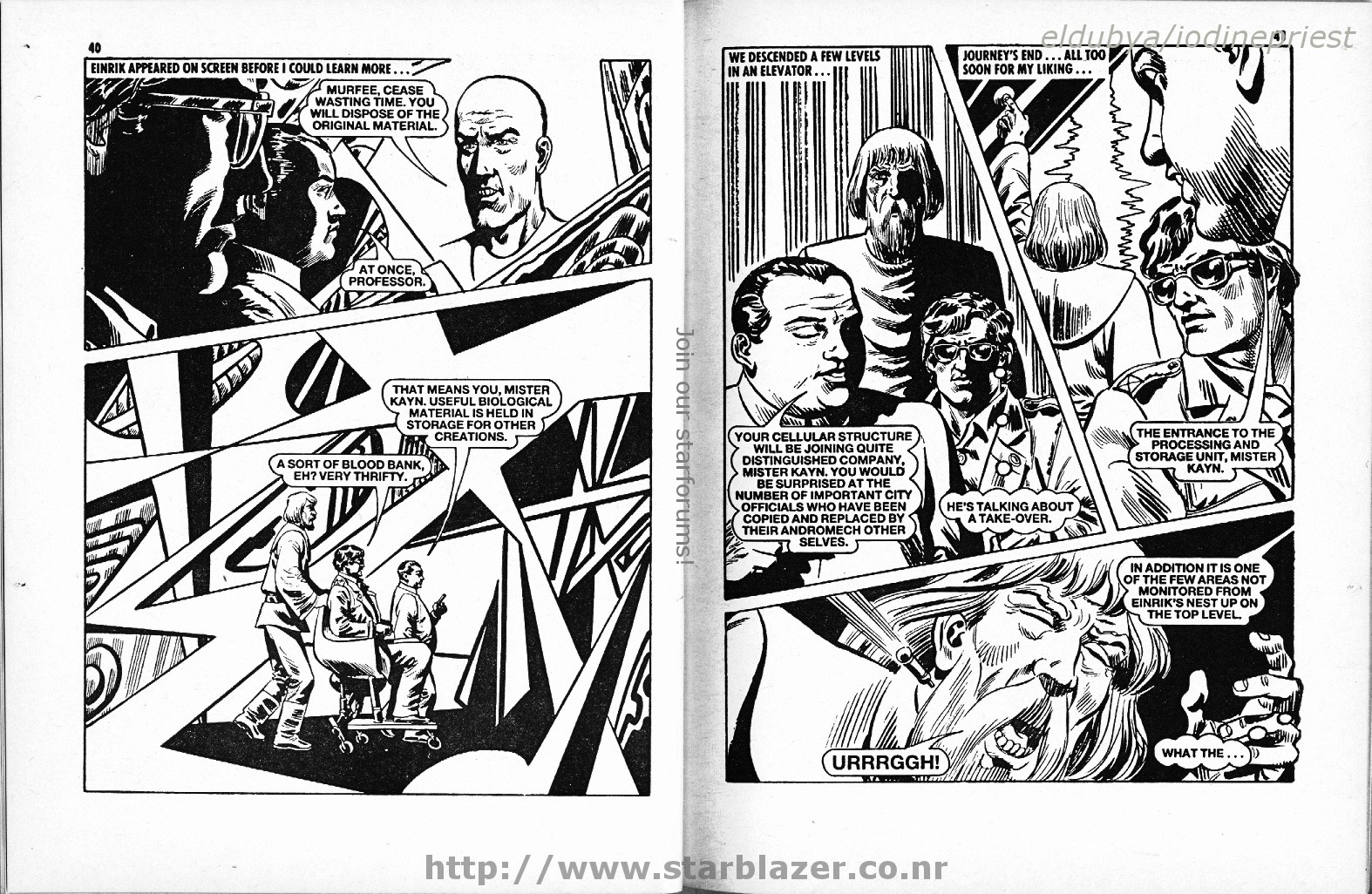 Read online Starblazer comic -  Issue #211 - 22