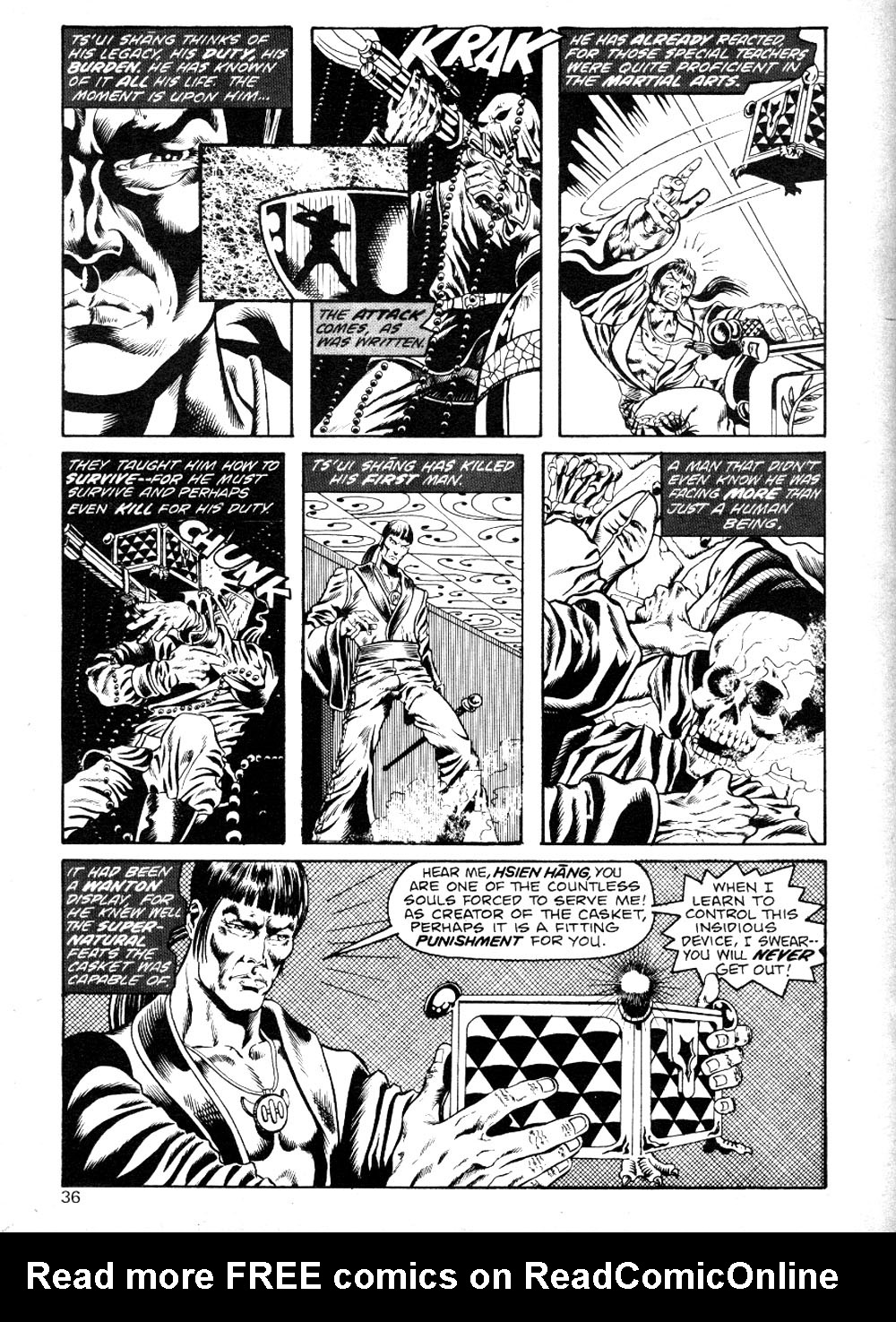 Read online The Deadly Hands of Kung Fu comic -  Issue #5 - 33