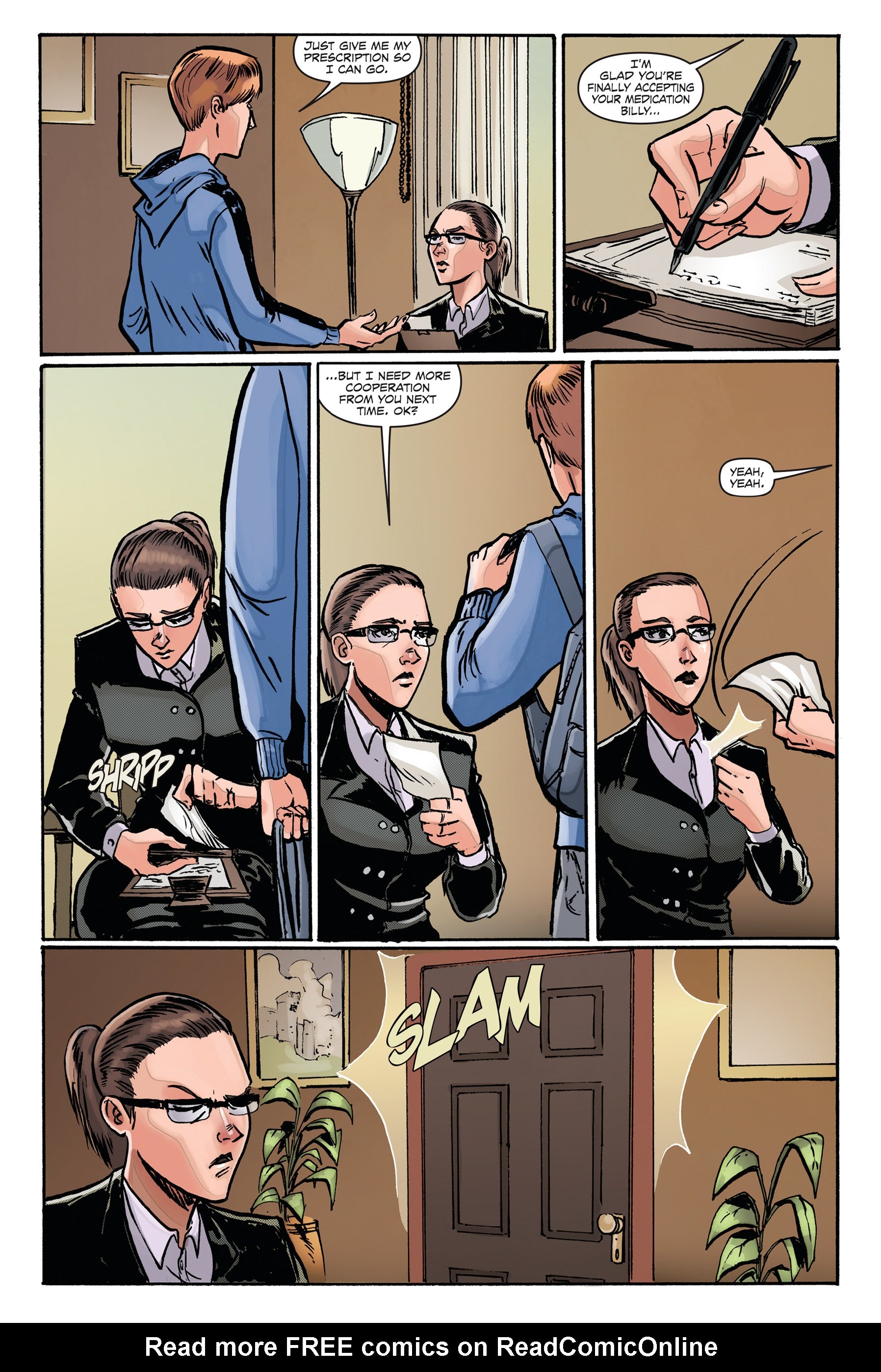 Read online Billy the Pyro comic -  Issue #1 - 5