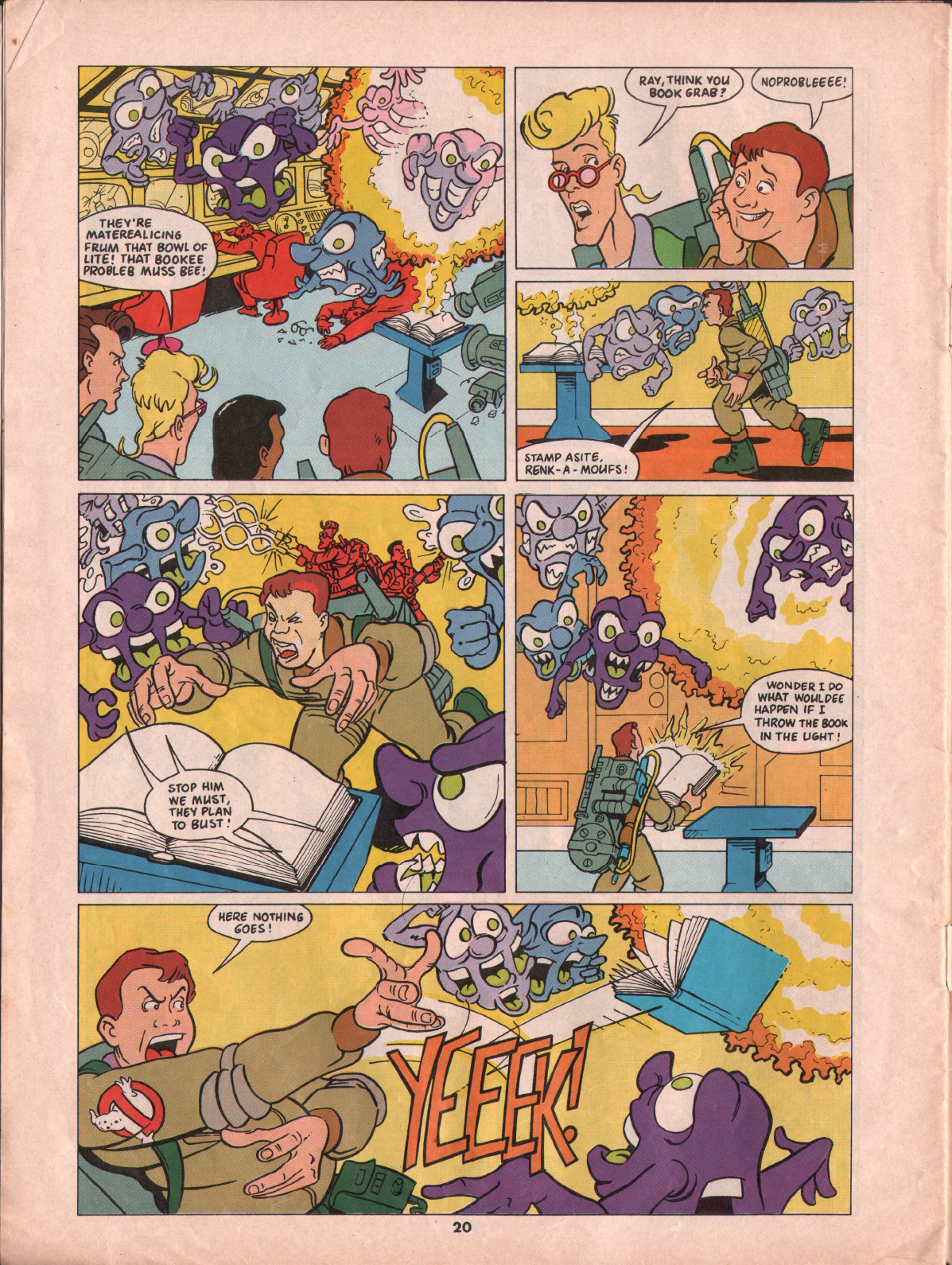 Read online The Real Ghostbusters comic -  Issue #4 - 20