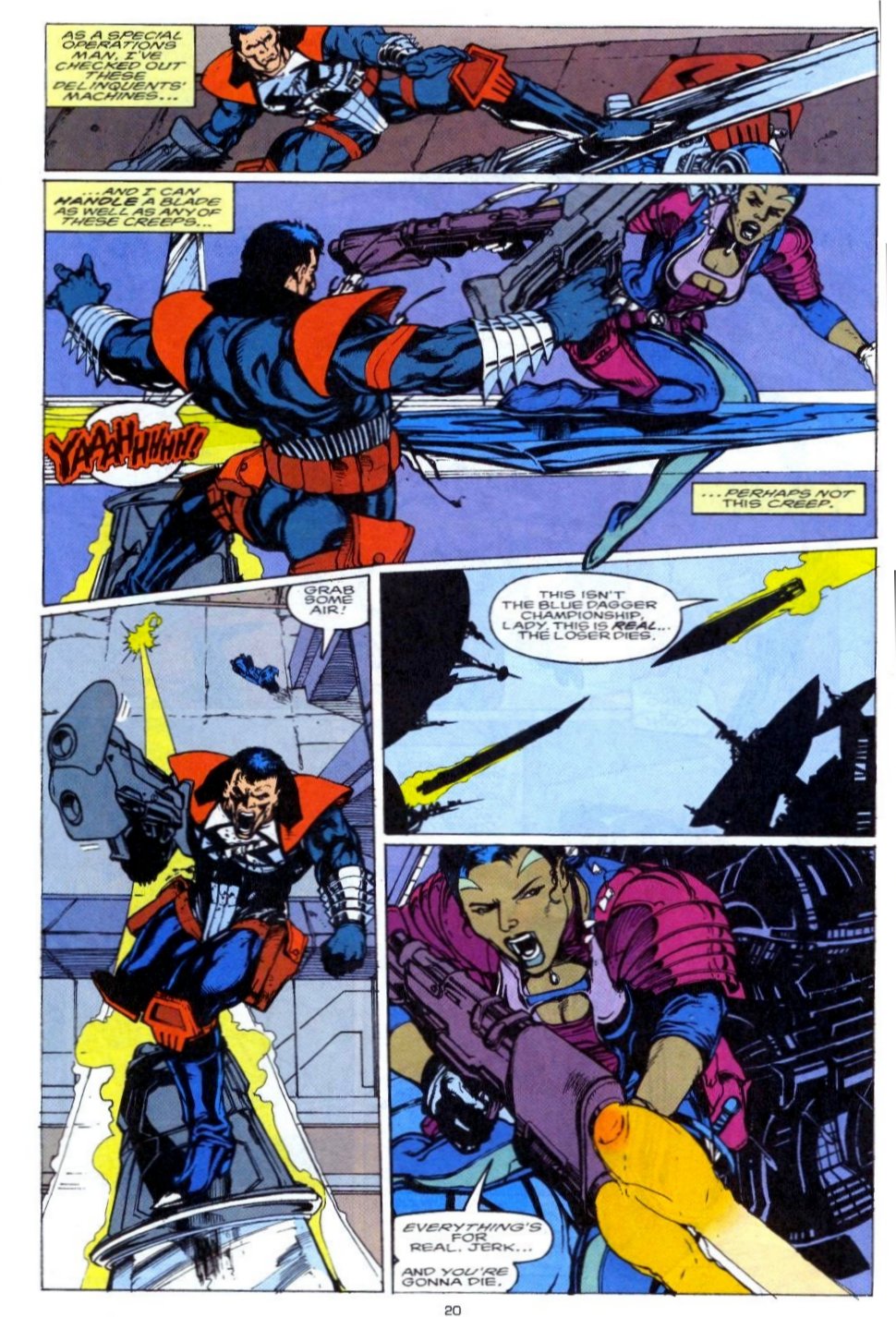 Read online Punisher 2099 comic -  Issue #14 - 18