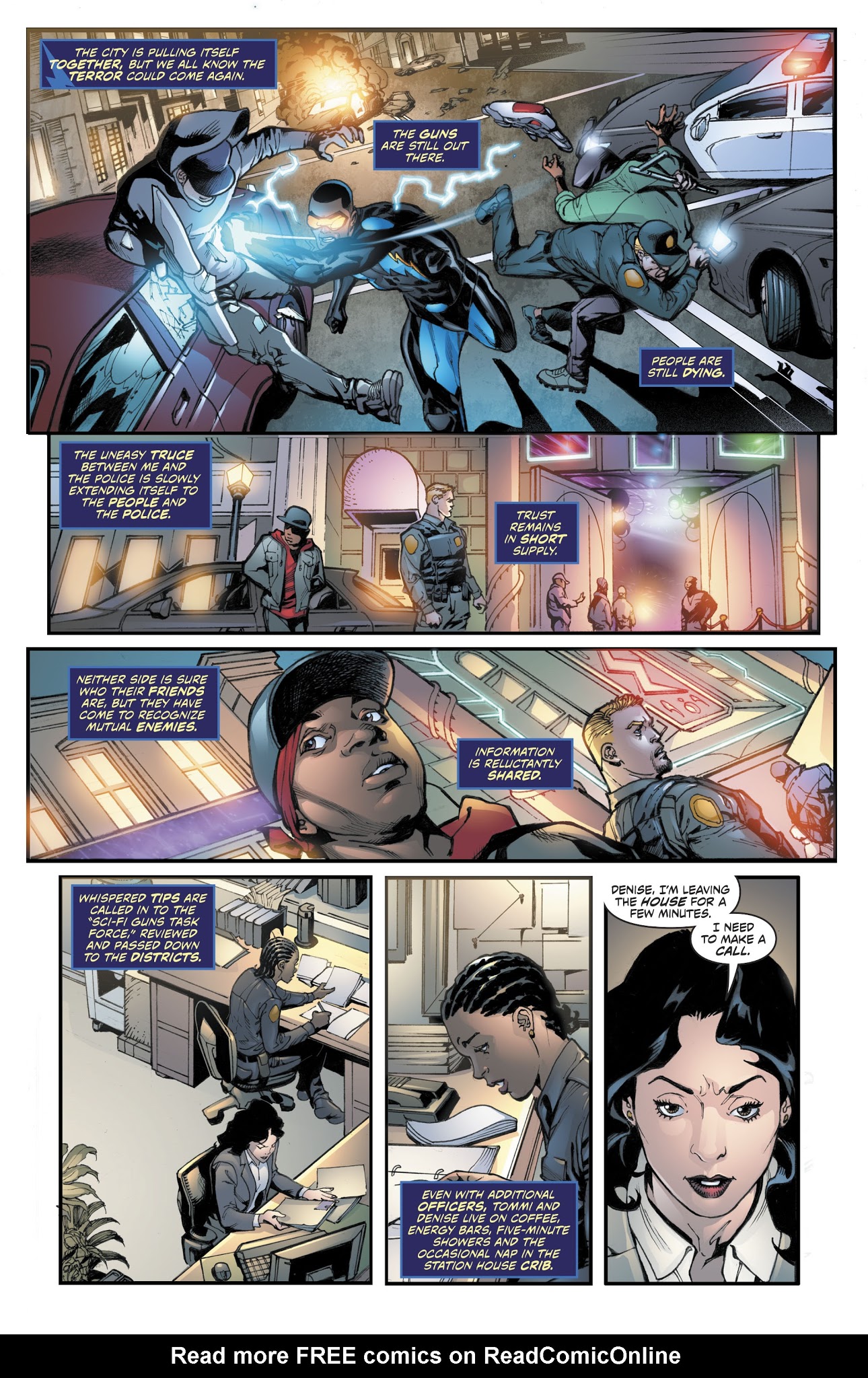 Read online Black Lightning: Cold Dead Hands comic -  Issue #5 - 11