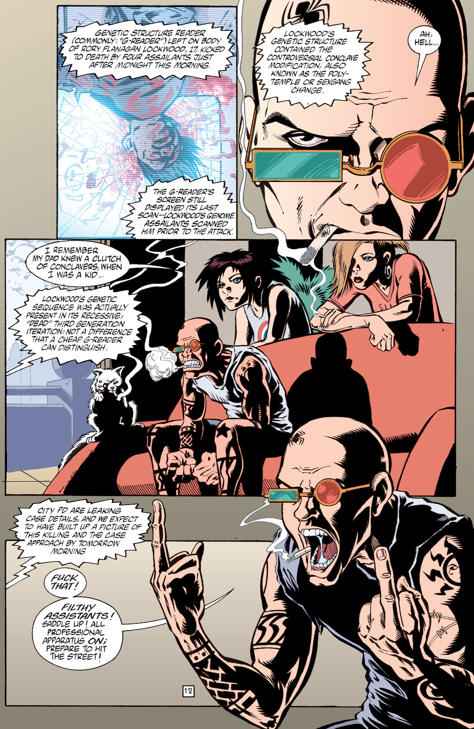 Read online Transmetropolitan comic -  Issue #28 - 13
