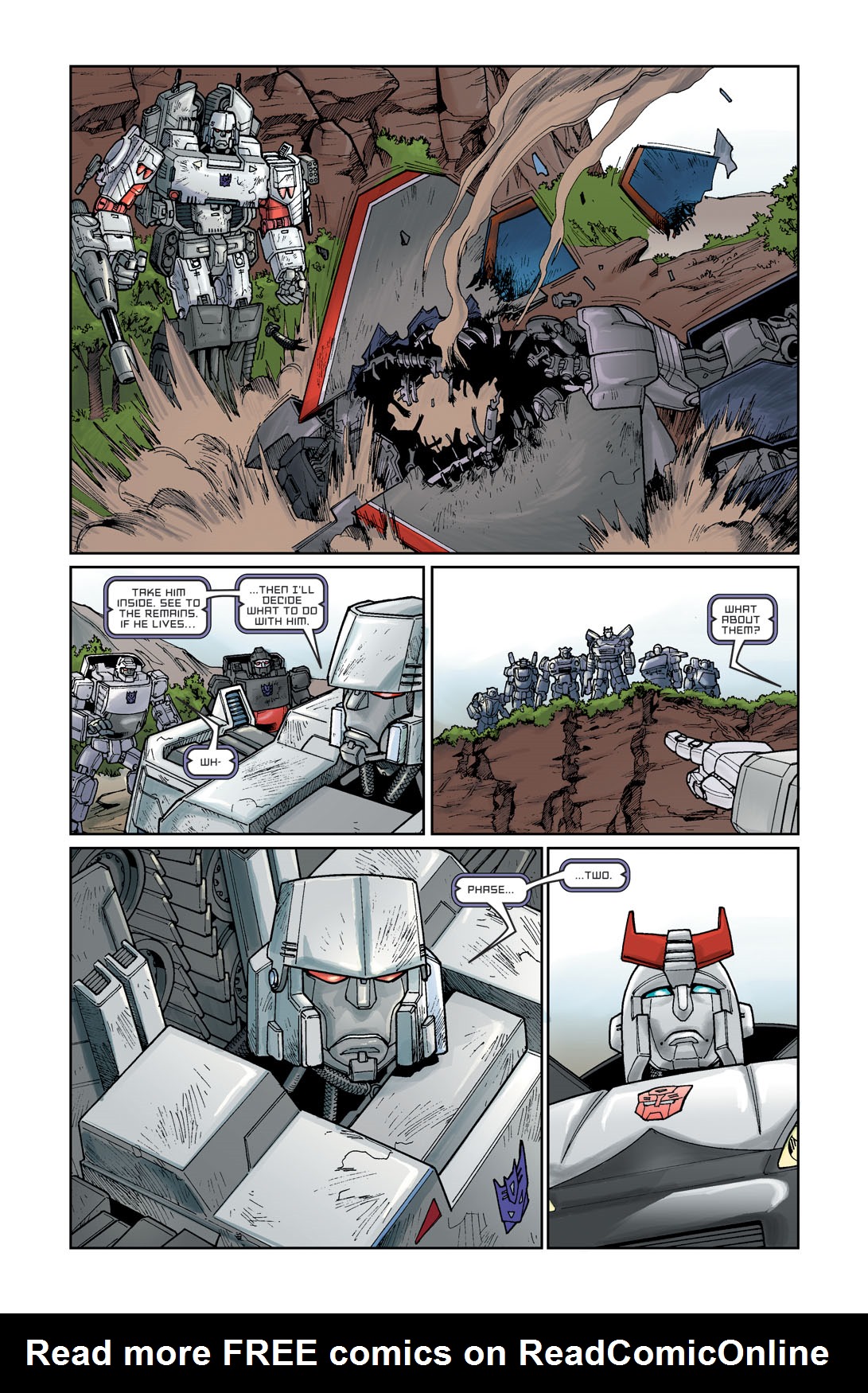 Read online The Transformers: Infiltration comic -  Issue #6 - 22