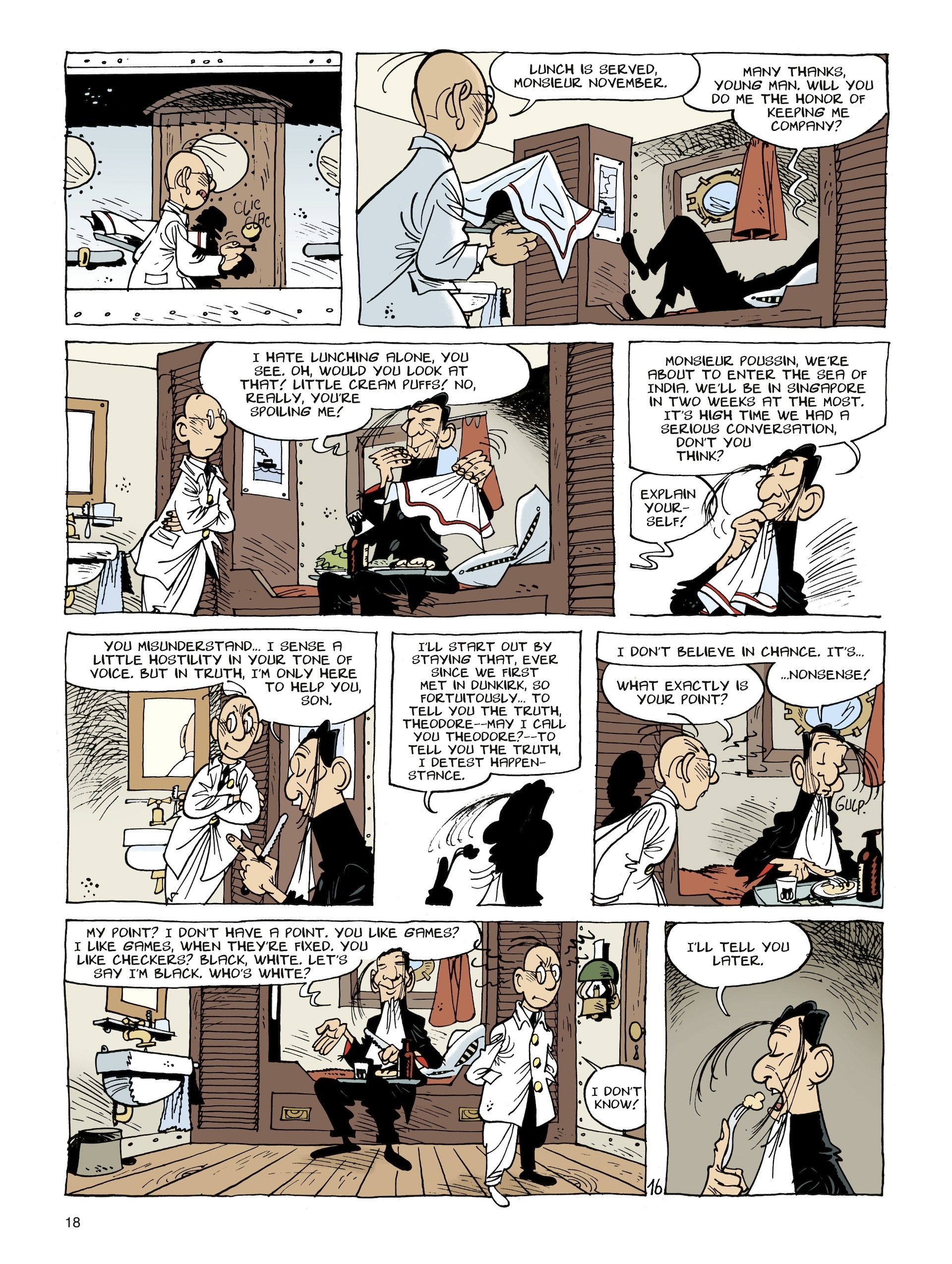 Read online Theodore Poussin comic -  Issue #1 - 18