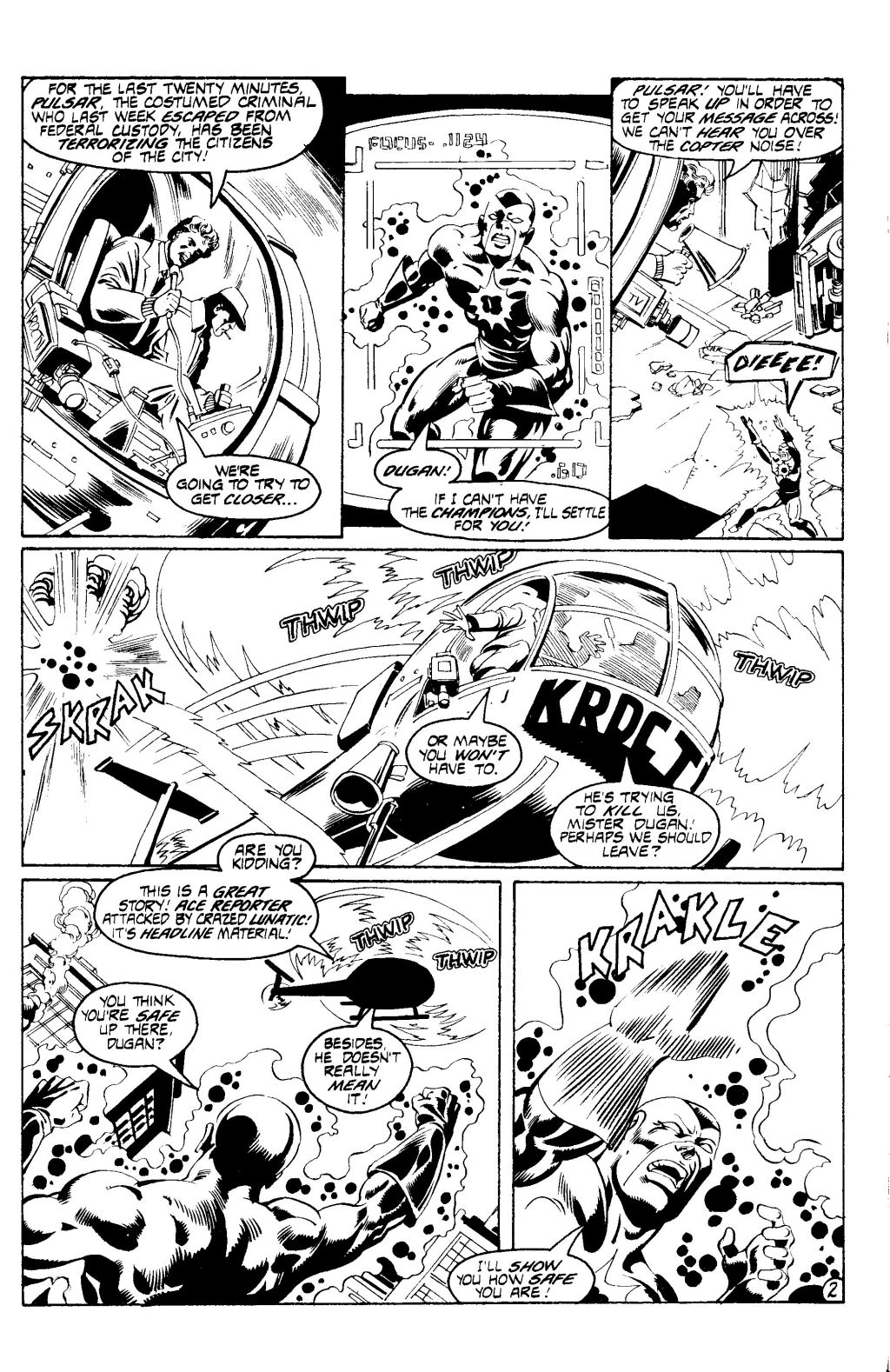 Read online Champions (1987) comic -  Issue # Annual 2 - 4