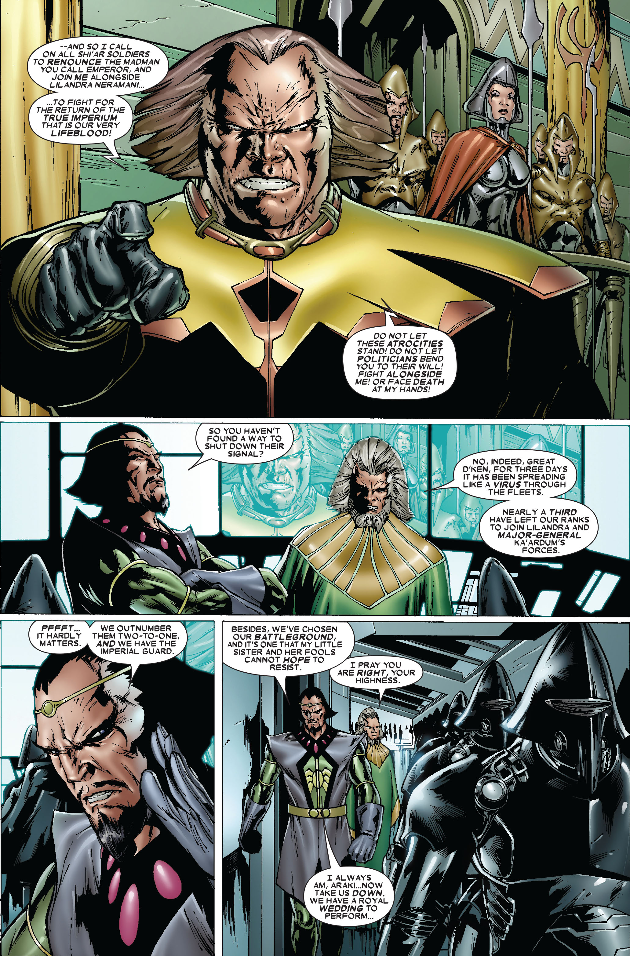 Read online Uncanny X-Men (1963) comic -  Issue #485 - 2