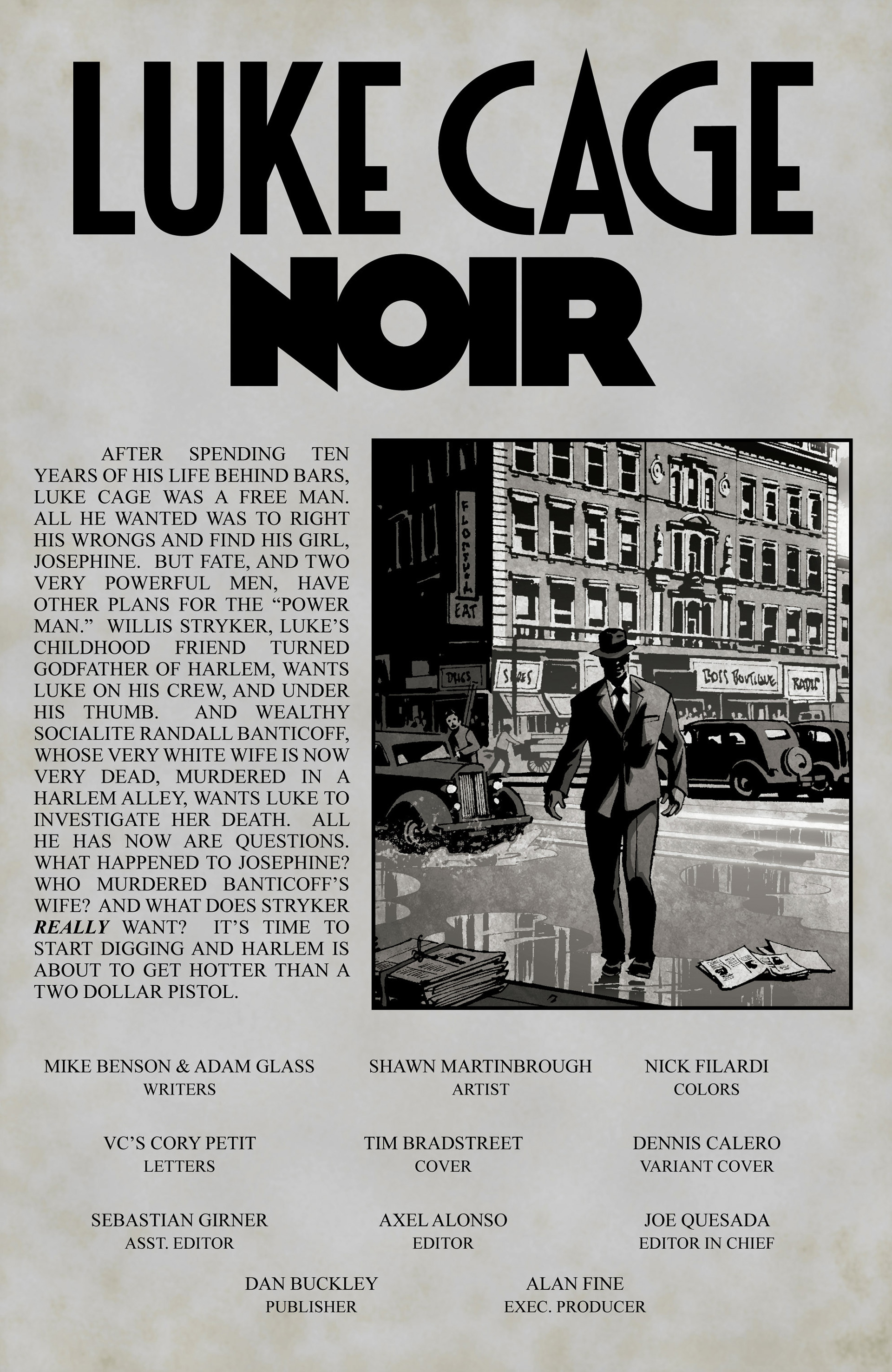 Read online Luke Cage Noir comic -  Issue #2 - 2