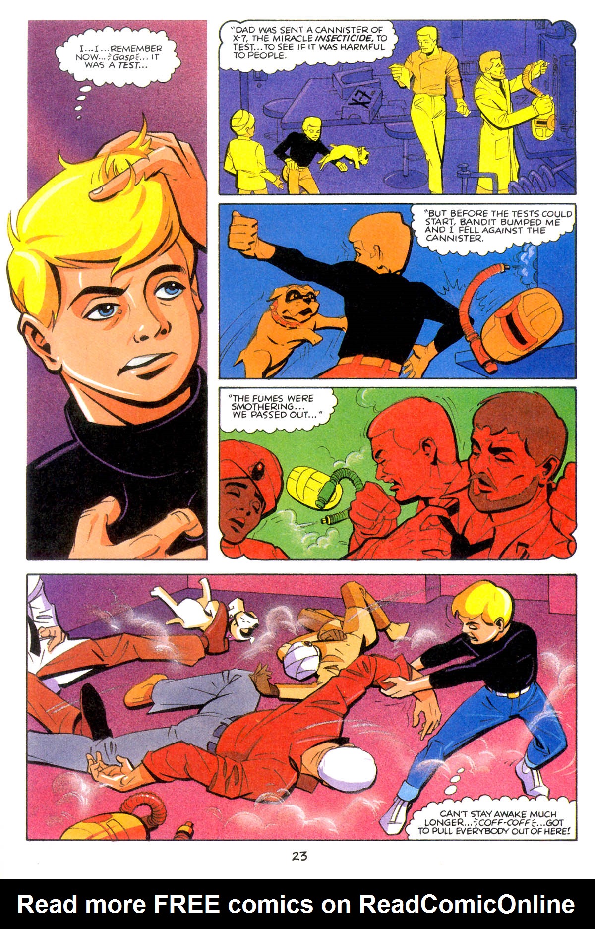Read online Jonny Quest comic -  Issue #8 - 26