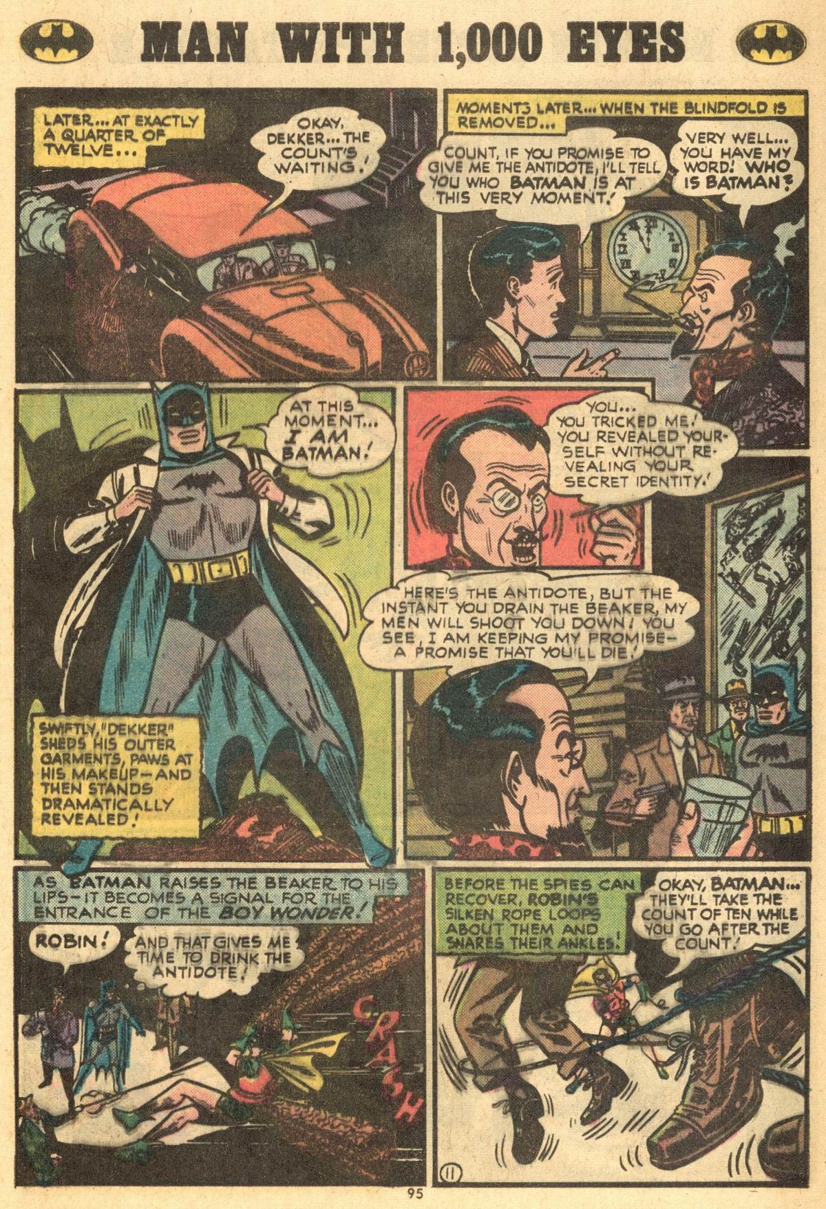 Read online Batman (1940) comic -  Issue #258 - 95