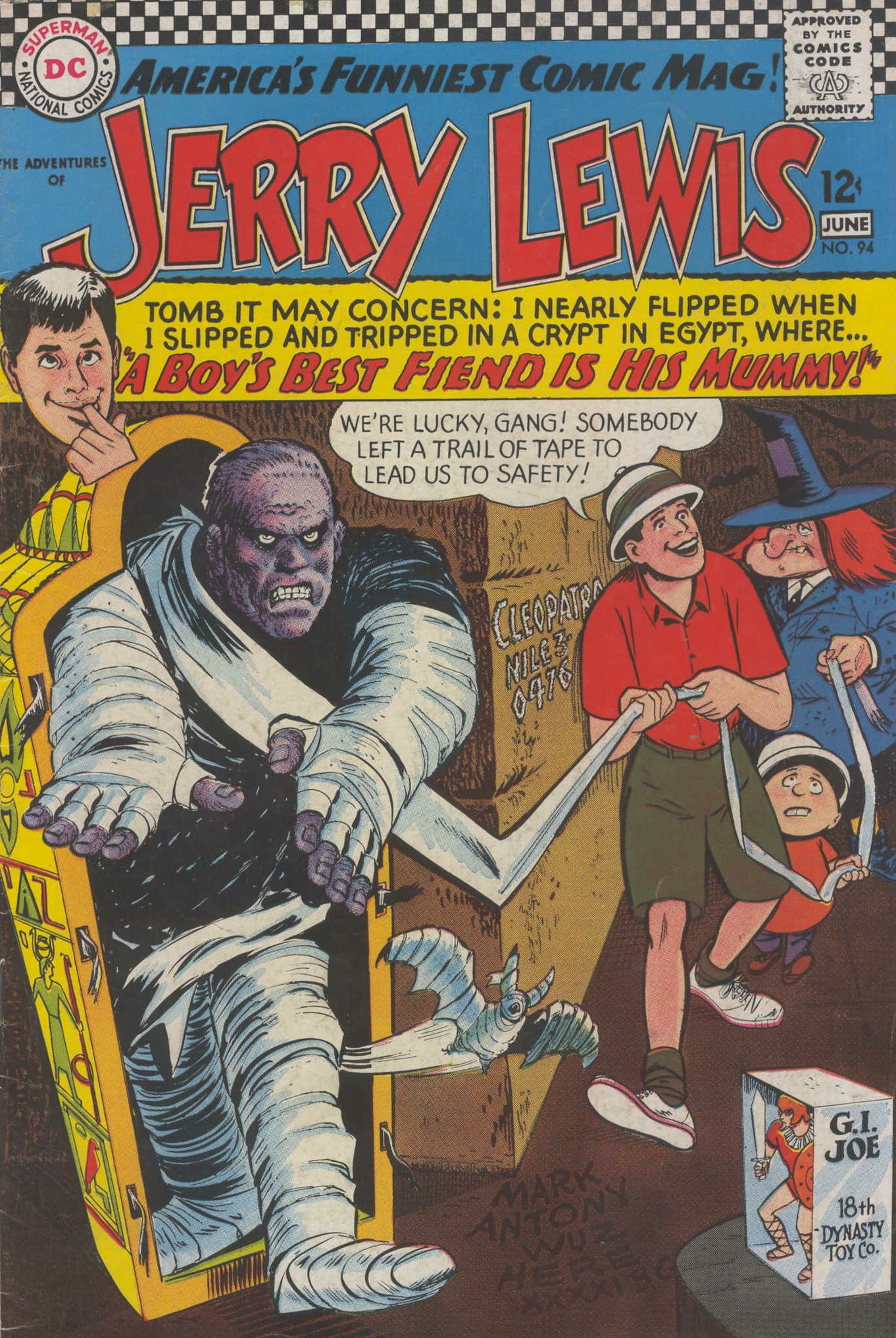 Read online The Adventures of Jerry Lewis comic -  Issue #94 - 1