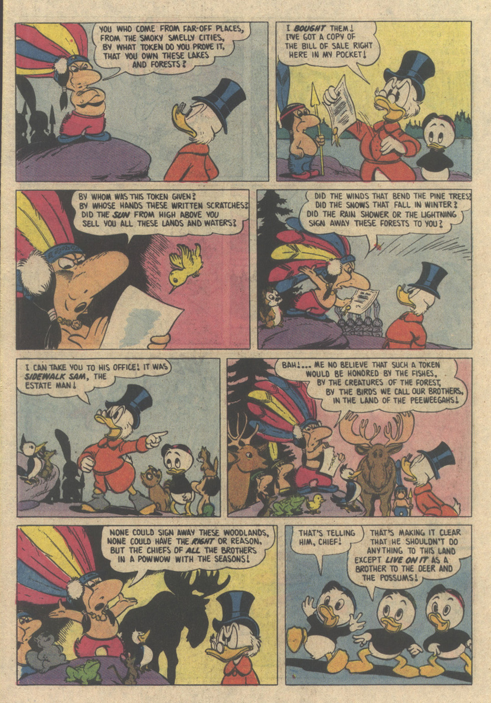 Read online Uncle Scrooge (1953) comic -  Issue #208 - 20