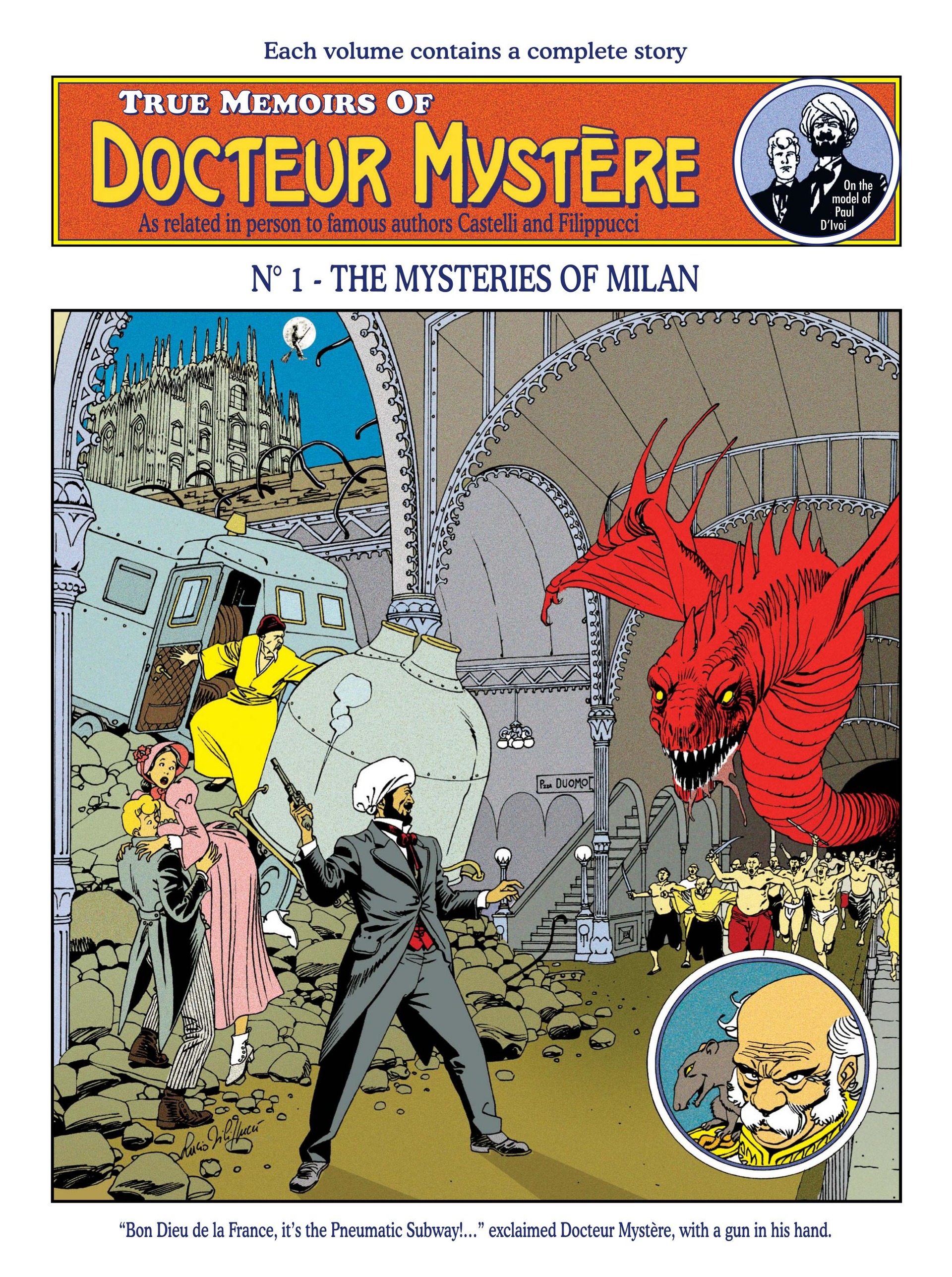 Read online Docteur Mystère comic -  Issue #1 - 1