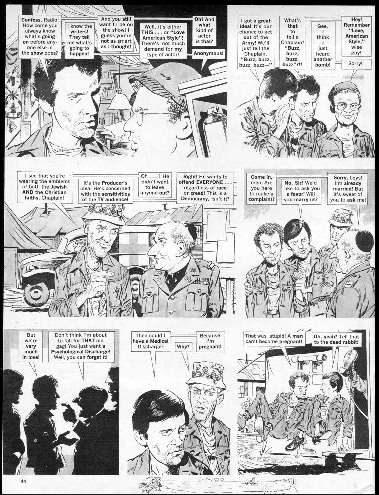 Read online MAD comic -  Issue #166 - 46