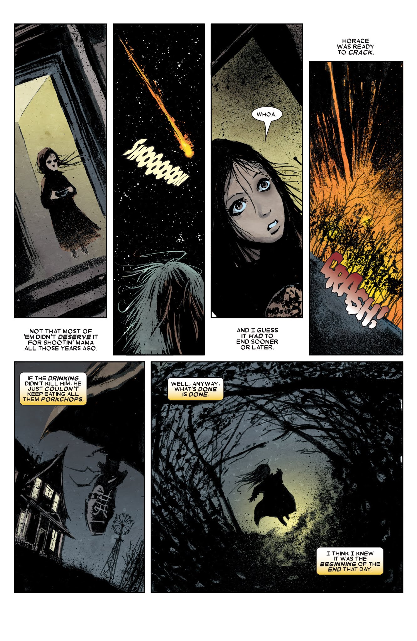 Read online Wolverine: Blood & Sorrow comic -  Issue # TPB - 54
