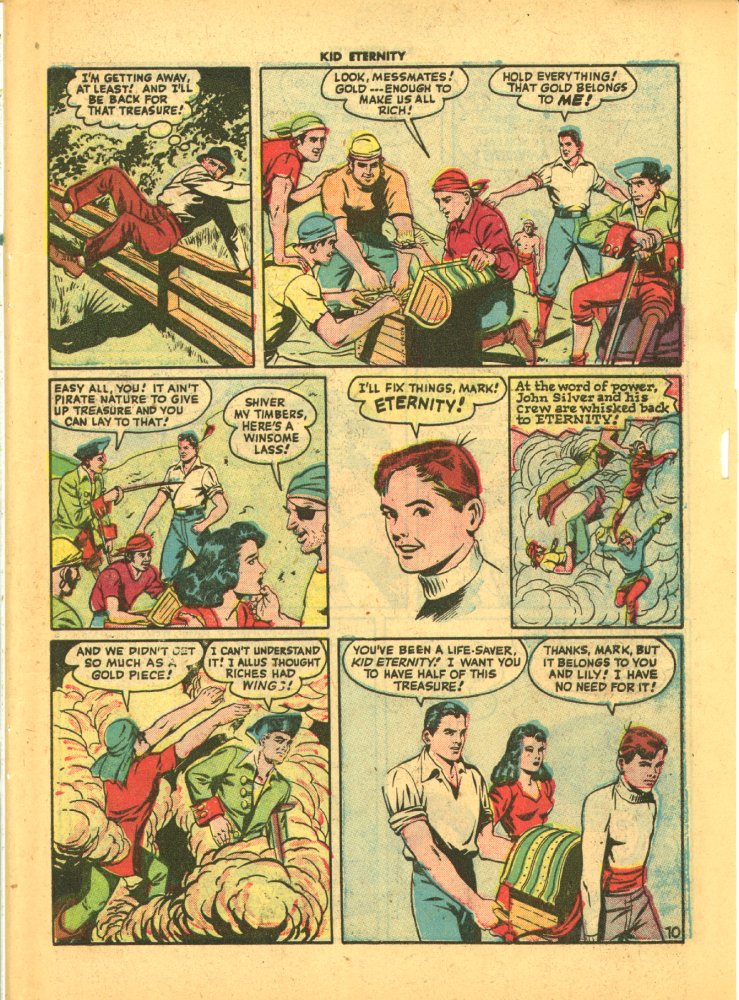 Read online Kid Eternity (1946) comic -  Issue #4 - 45