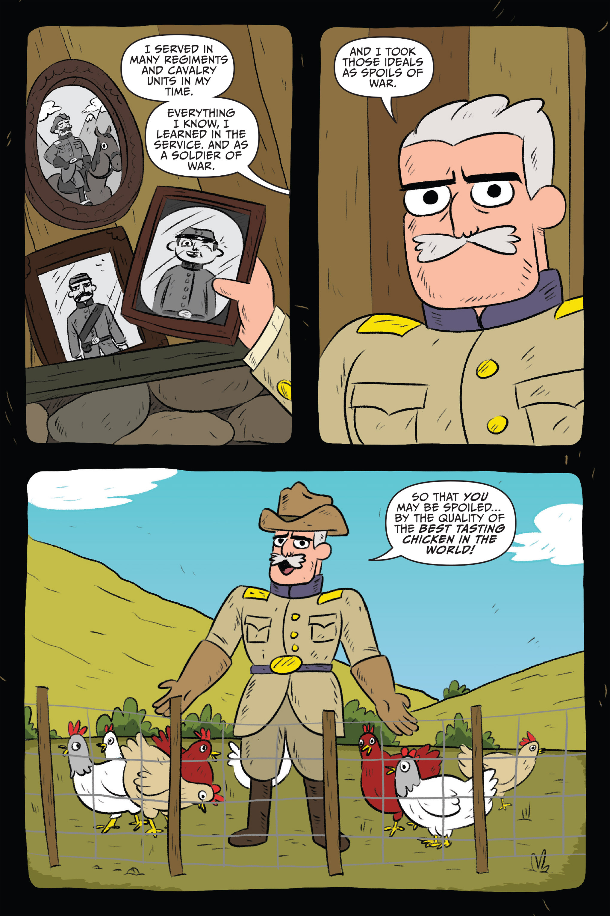 Read online Clarence: Chicken Phantom comic -  Issue # Full - 8