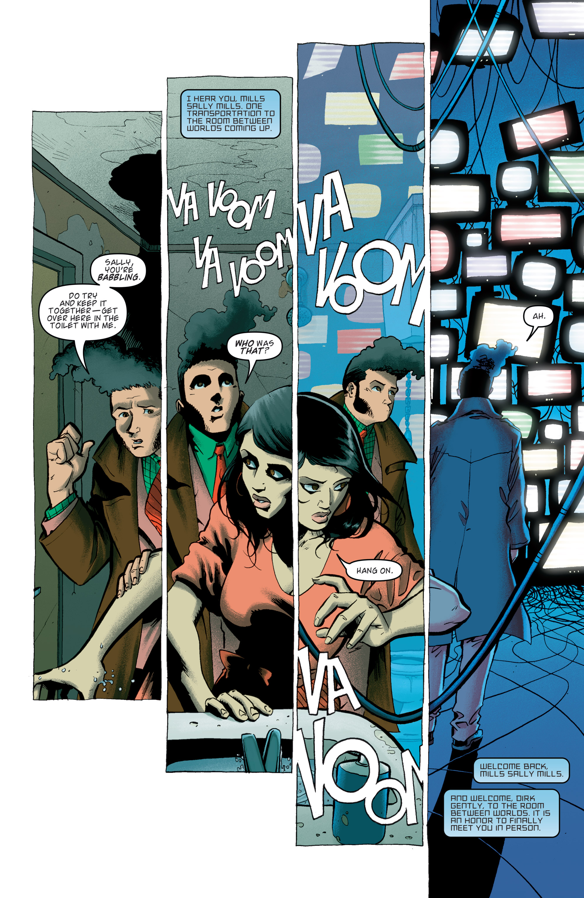 Read online Dirk Gently's Holistic Detective Agency: The Salmon of Doubt comic -  Issue #8 - 9