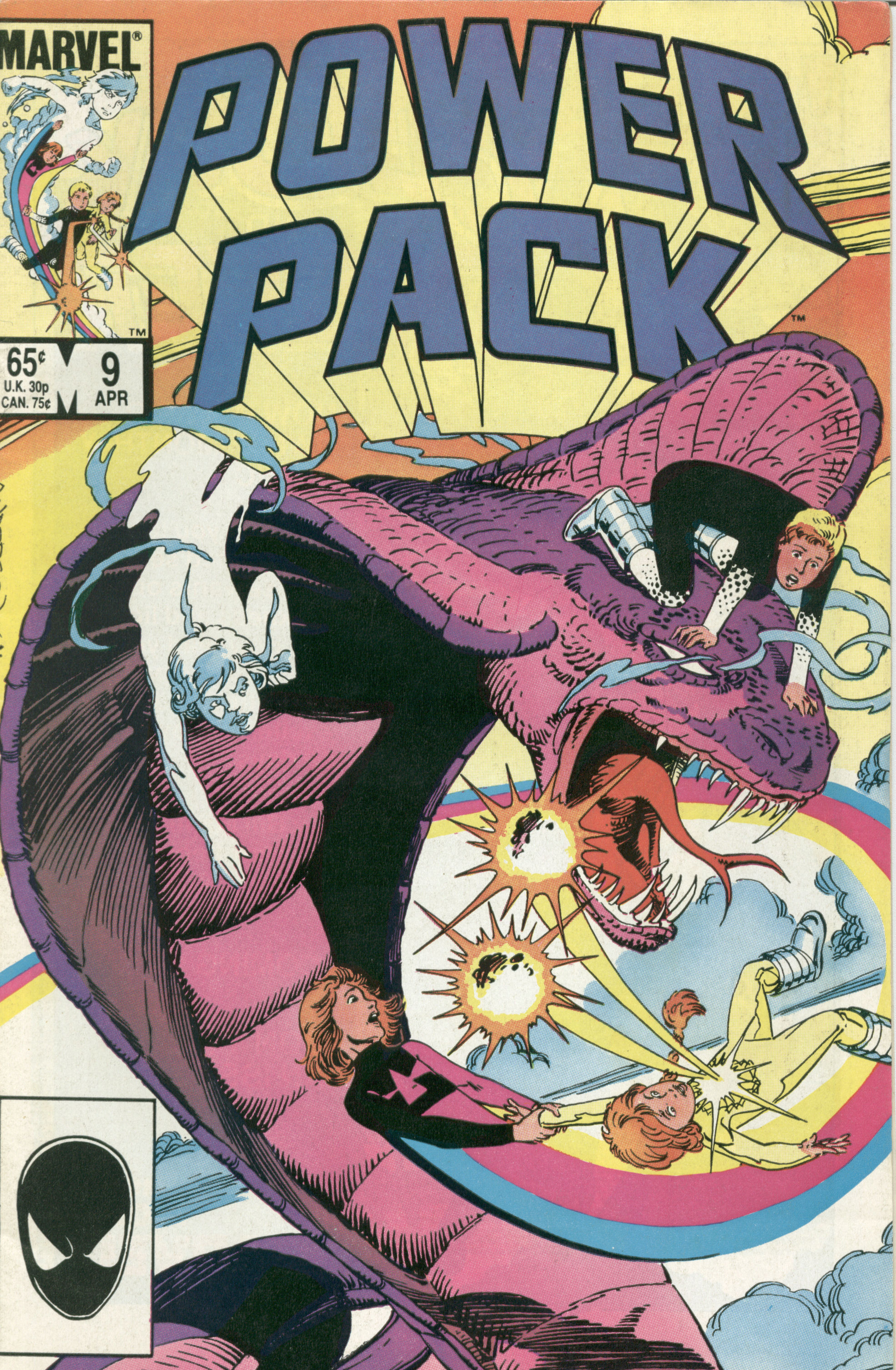 Read online Power Pack (1984) comic -  Issue #9 - 2