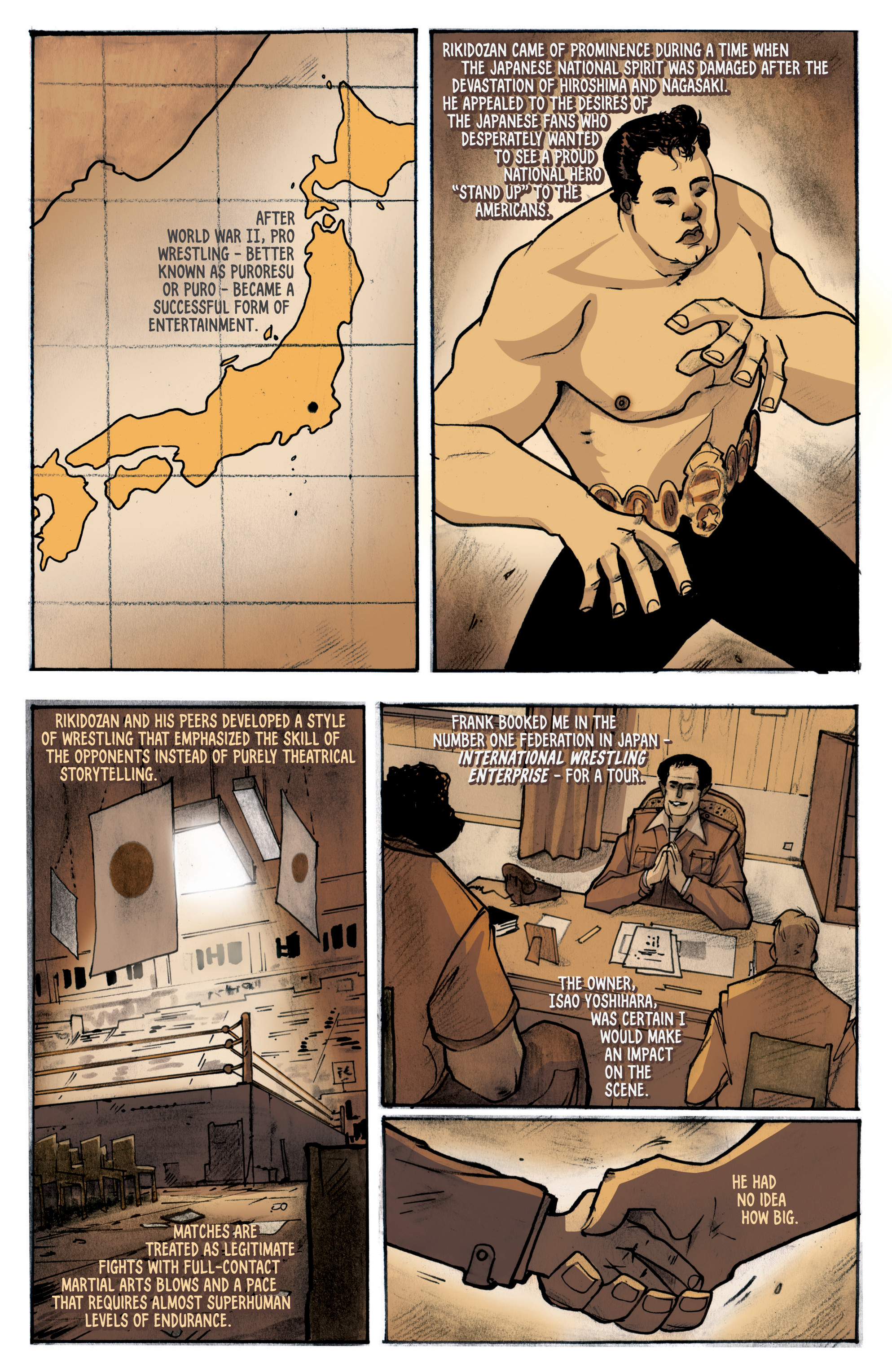 Read online Andre the Giant: Closer To Heaven comic -  Issue # TPB - 23