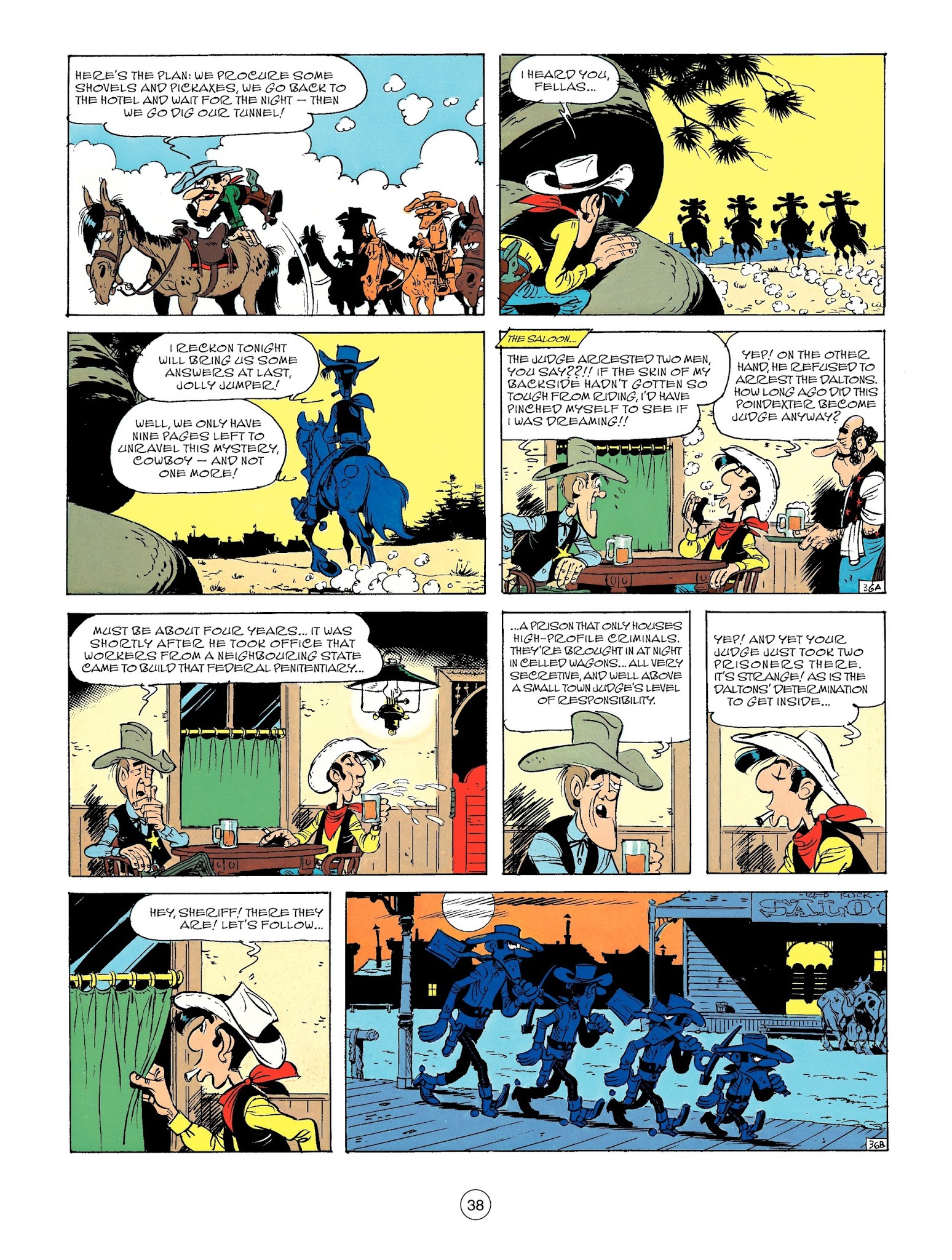 Read online A Lucky Luke Adventure comic -  Issue #58 - 38