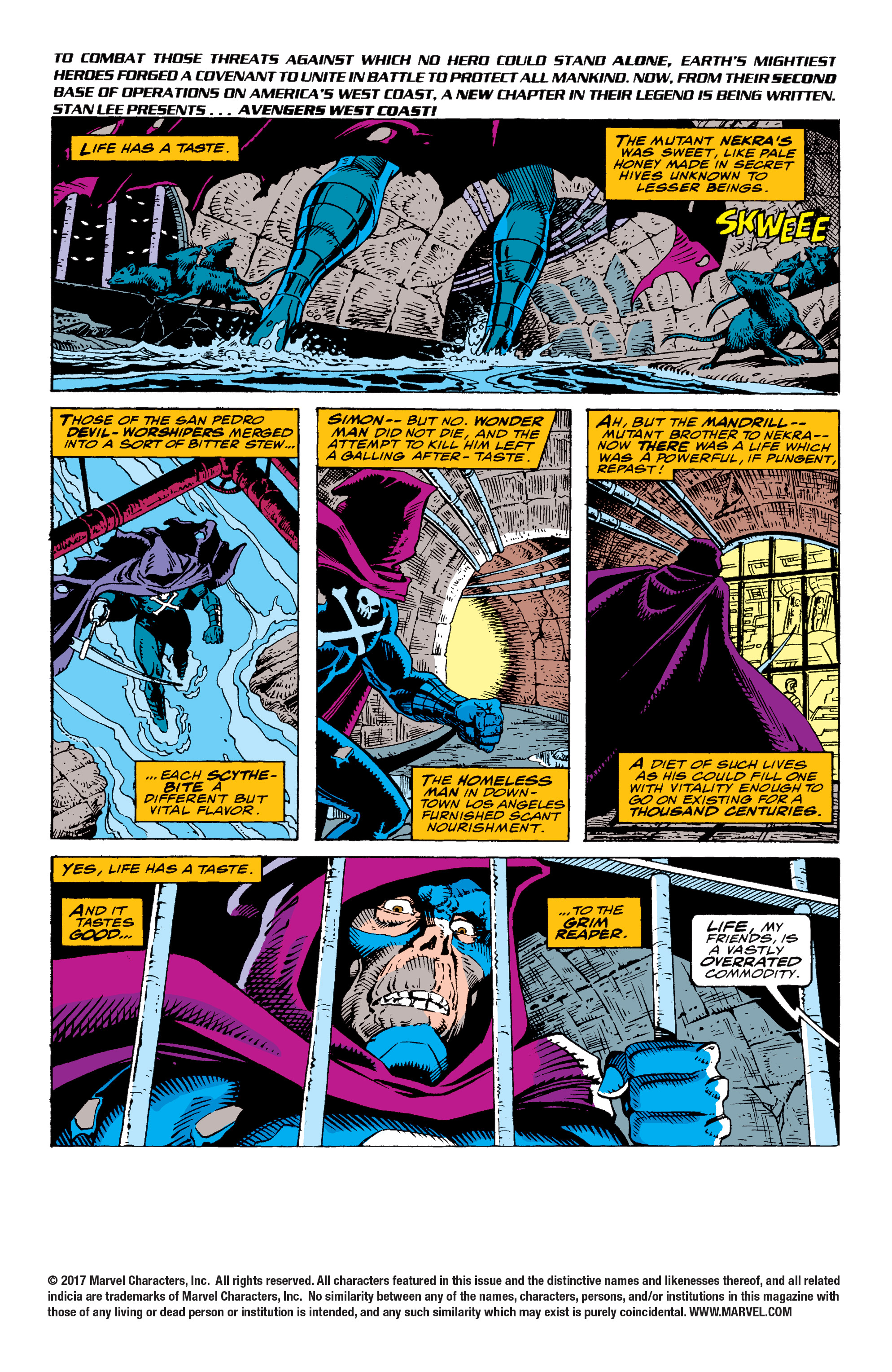 Read online Avengers West Coast (1989) comic -  Issue #67 - 2