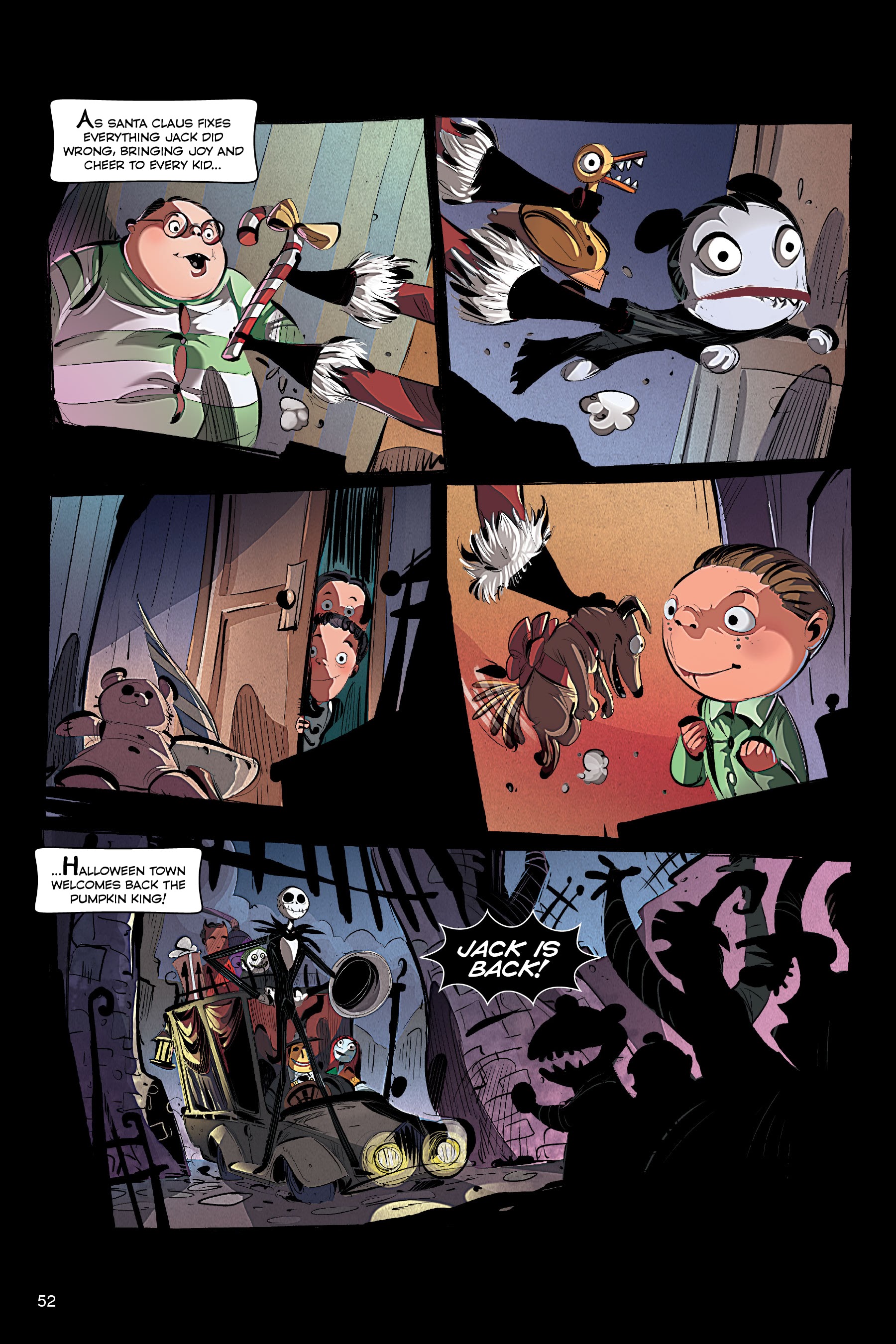Read online Disney The Nightmare Before Christmas: The Story of the Movie in Comics comic -  Issue # Full - 51