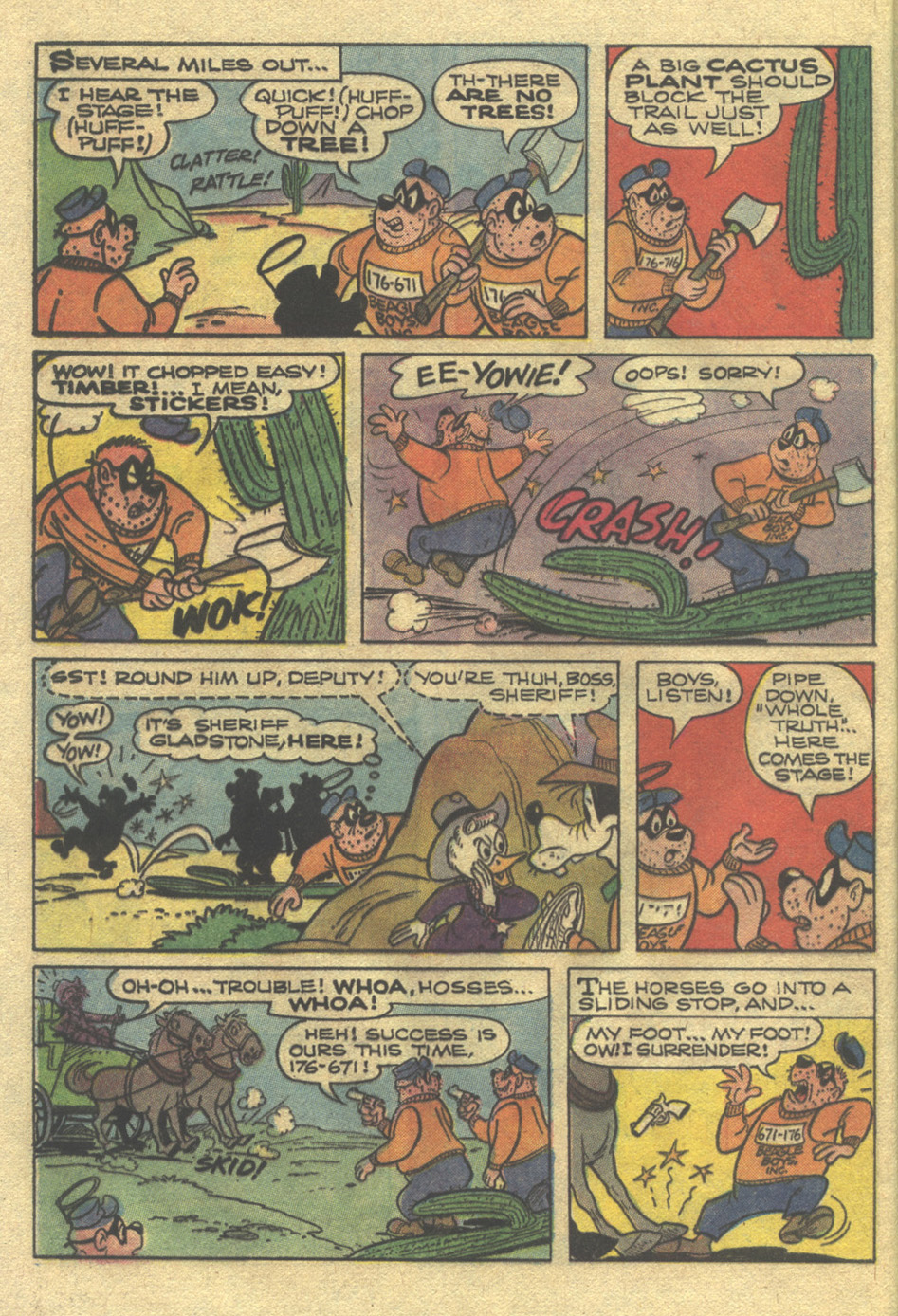 Read online Walt Disney THE BEAGLE BOYS comic -  Issue #13 - 32