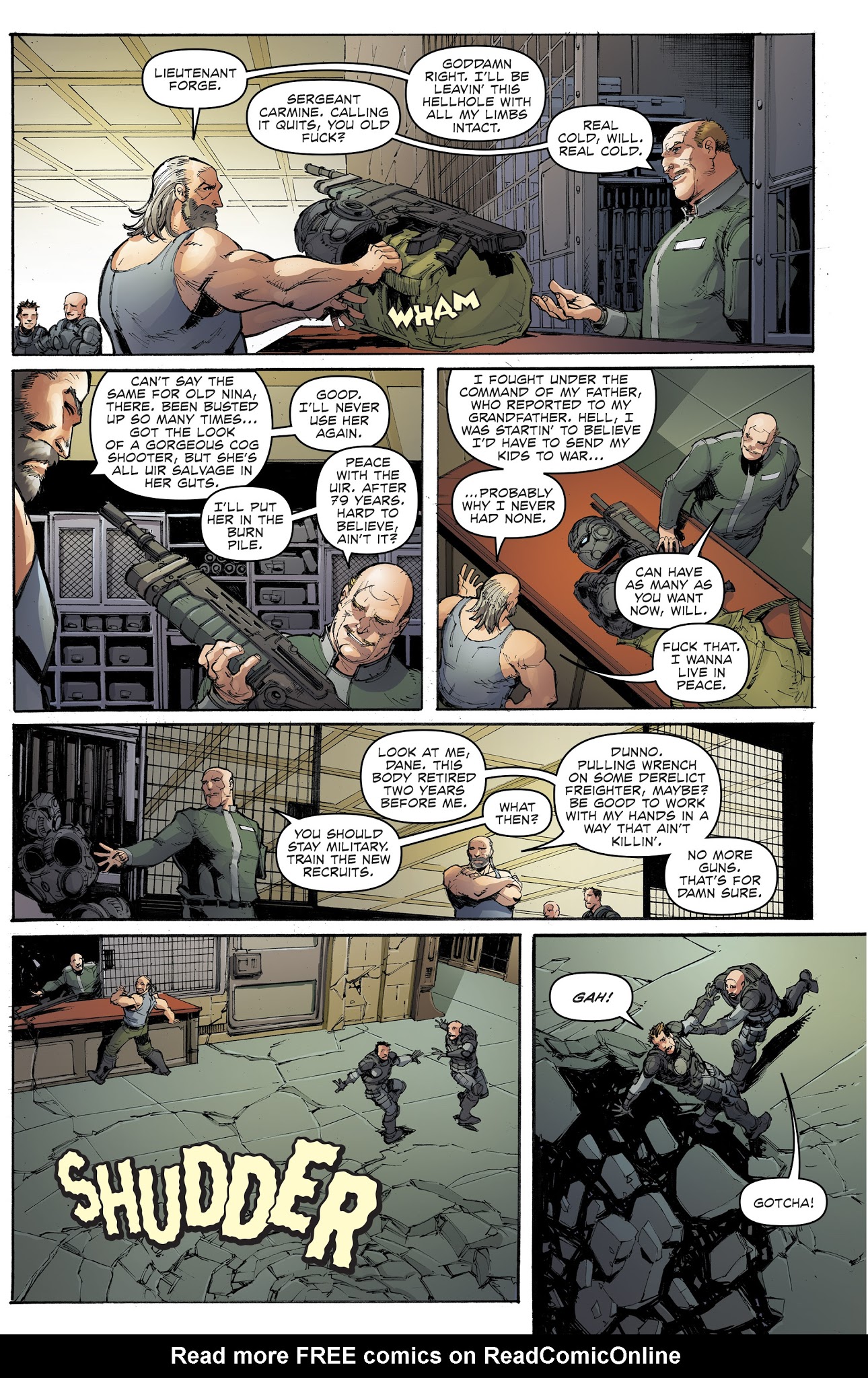 Read online Gears of War: The Rise of RAAM comic -  Issue #4 - 4
